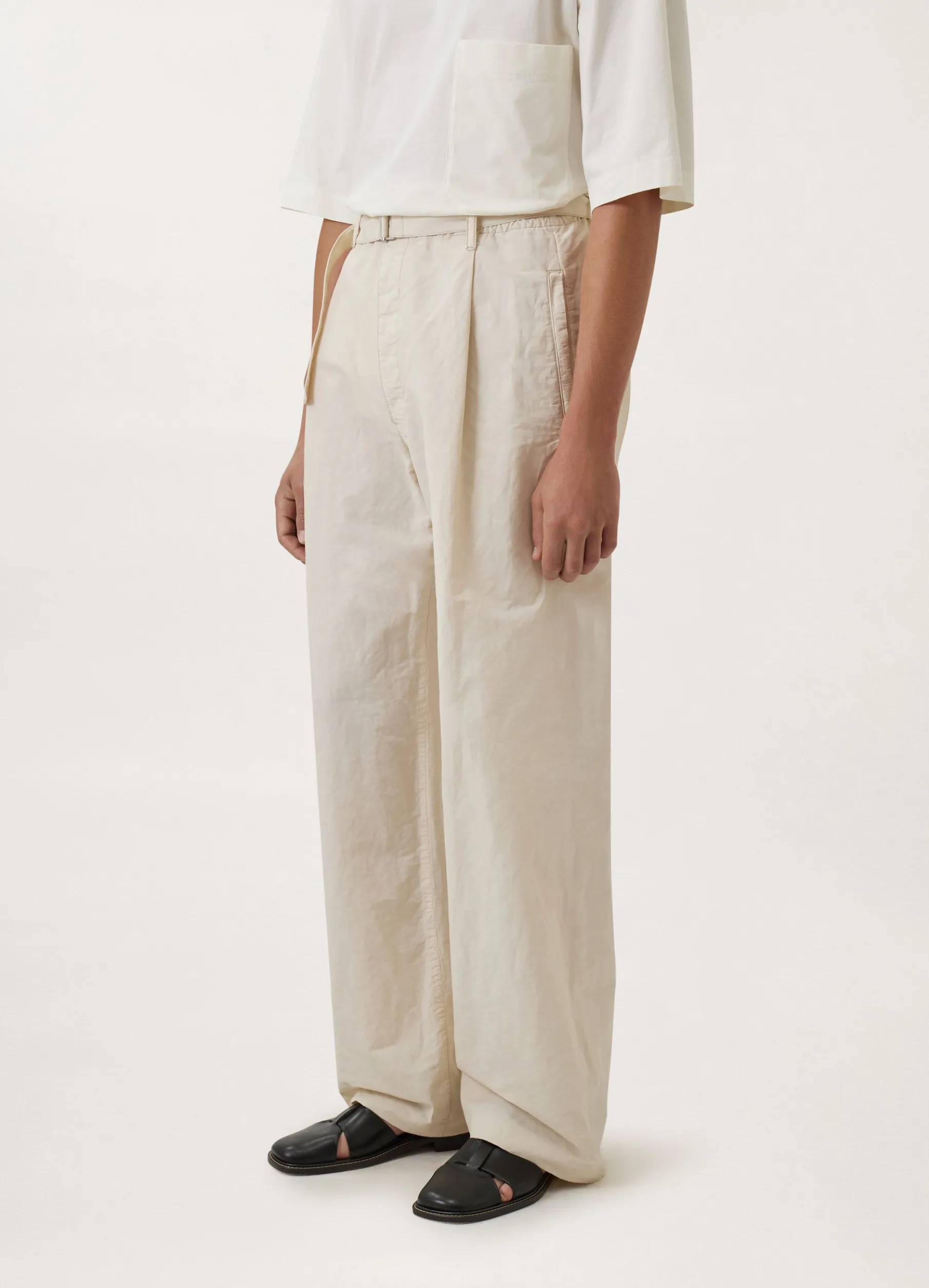 Belted Easy Pants