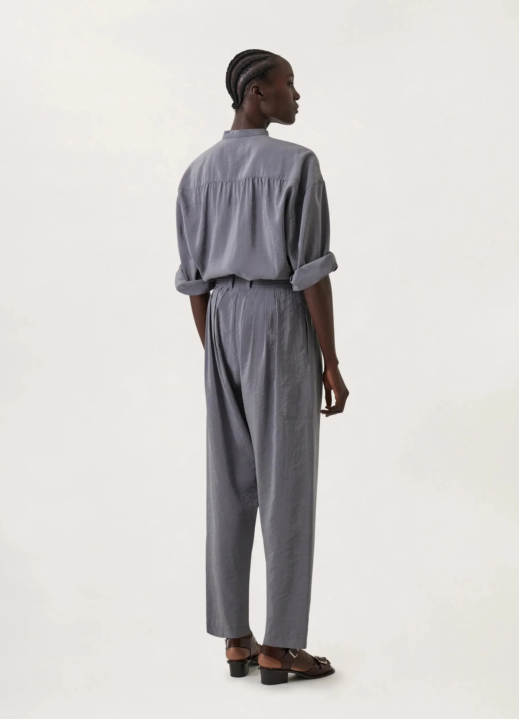Soft Pleated Pants