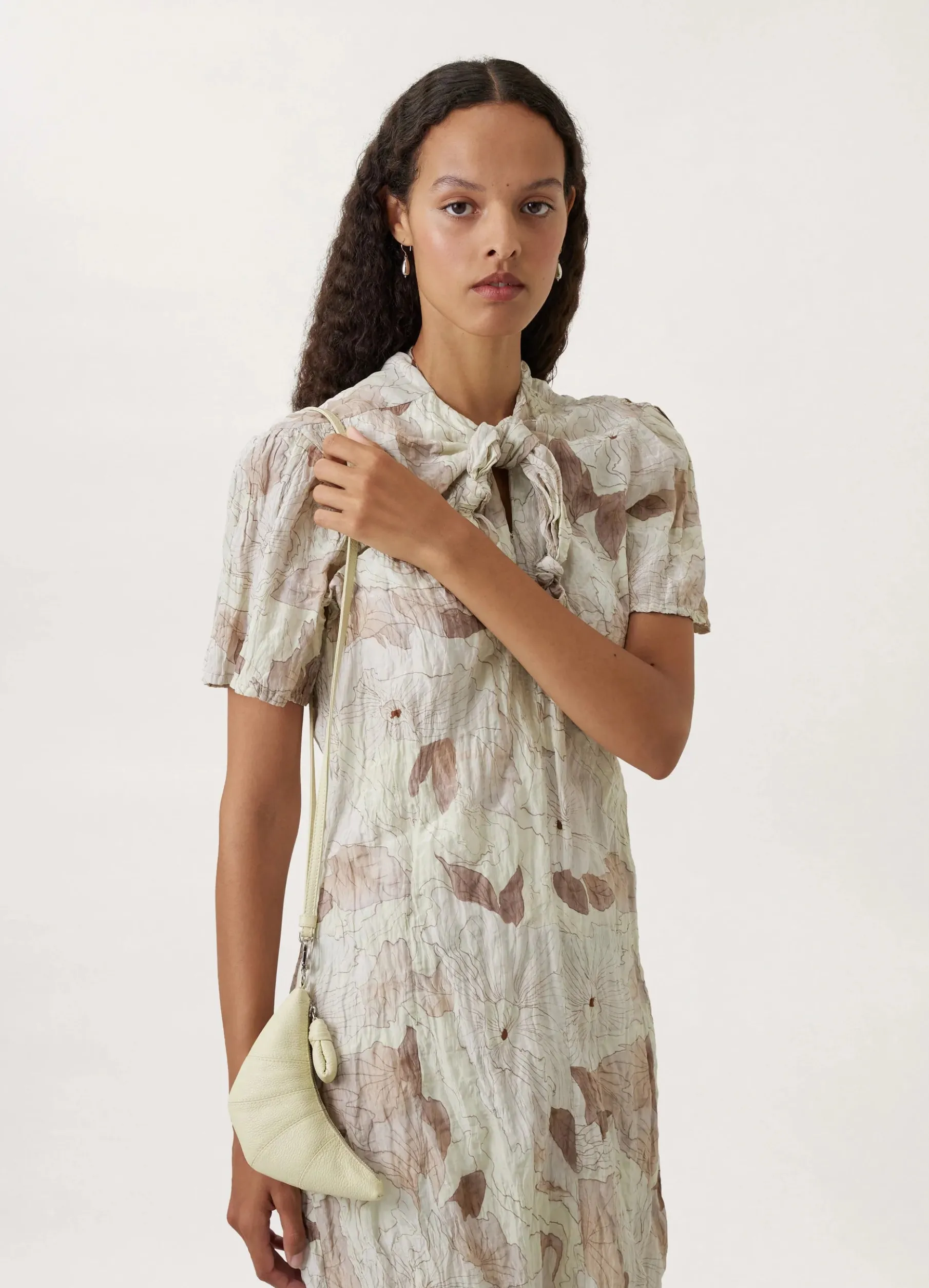 Croissant Coin Purse Necklace