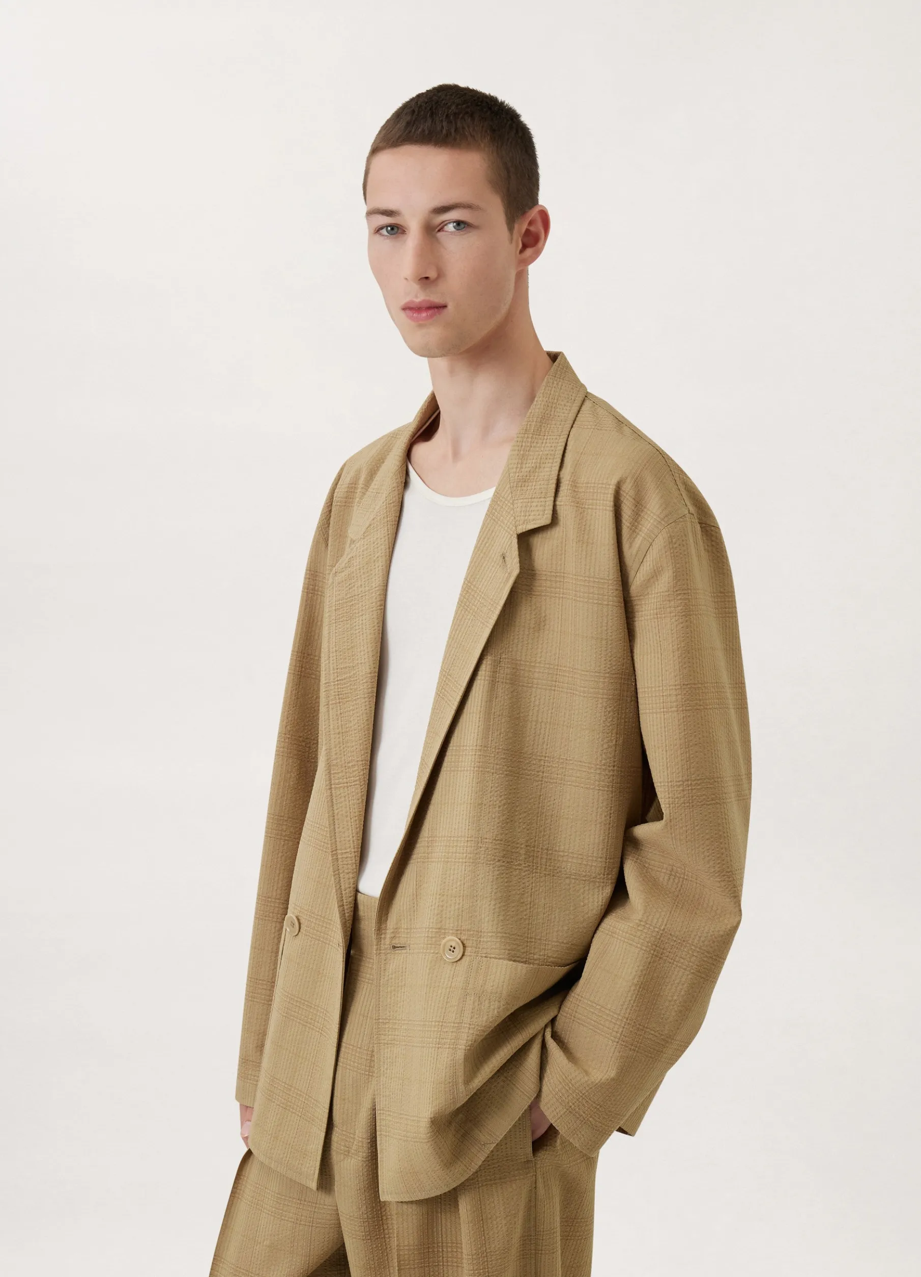 Double Breasted Workwear Jacket