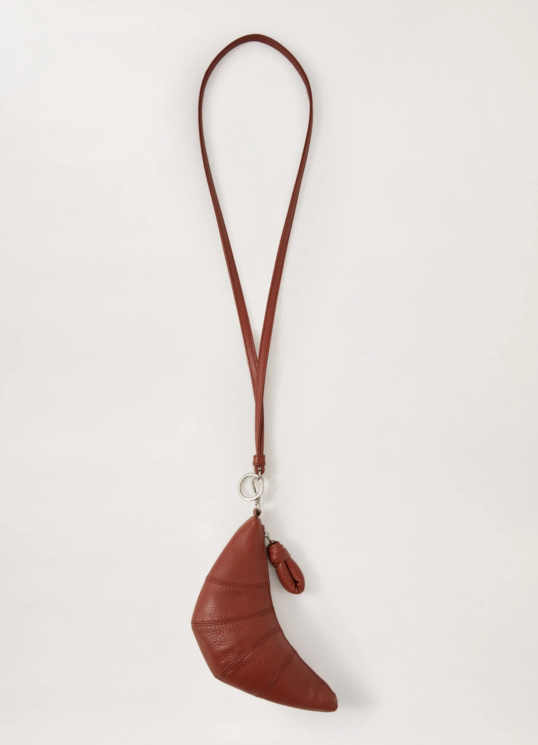 Croissant Coin Purse Necklace