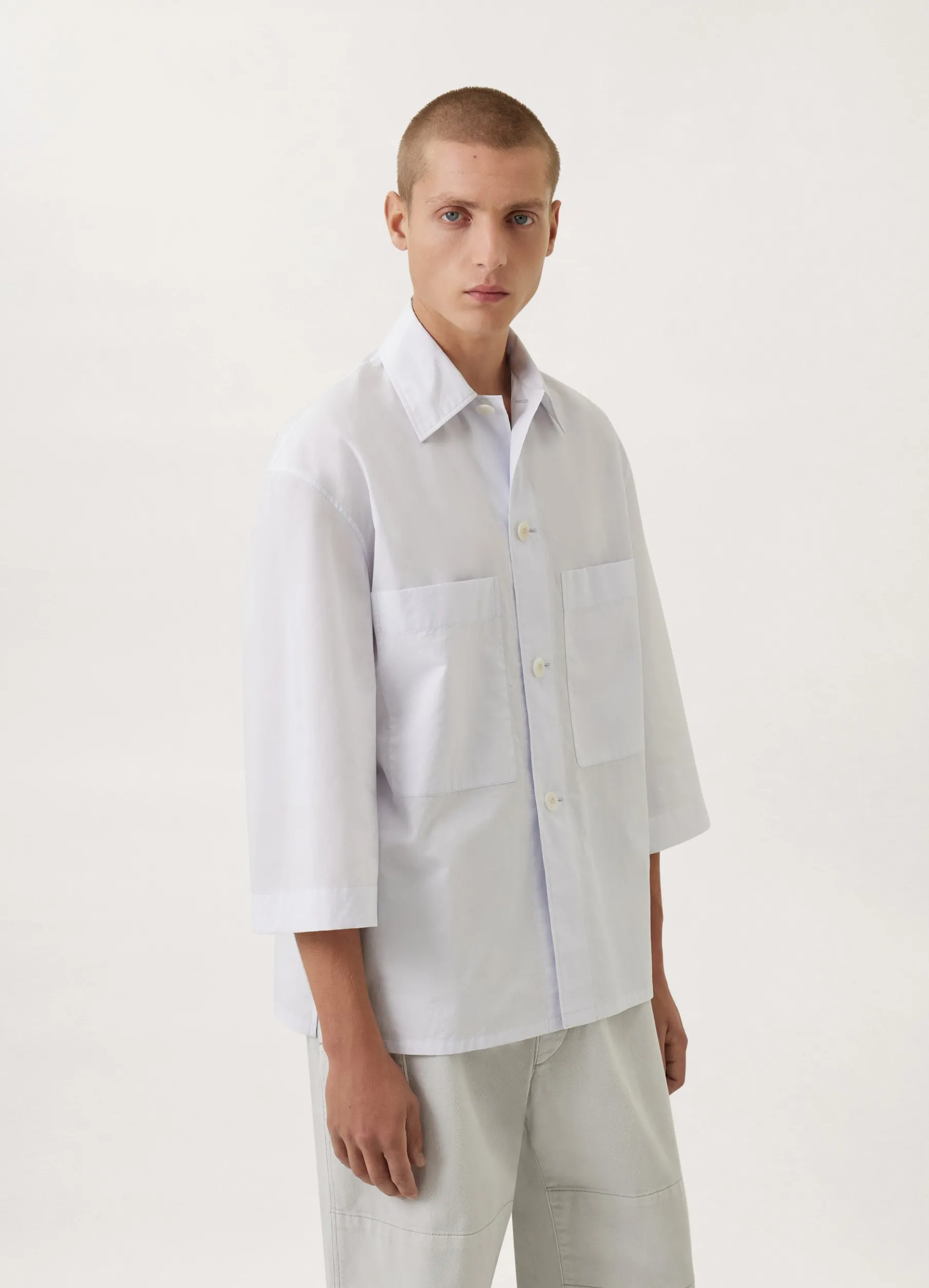 Boxy Military Shirt