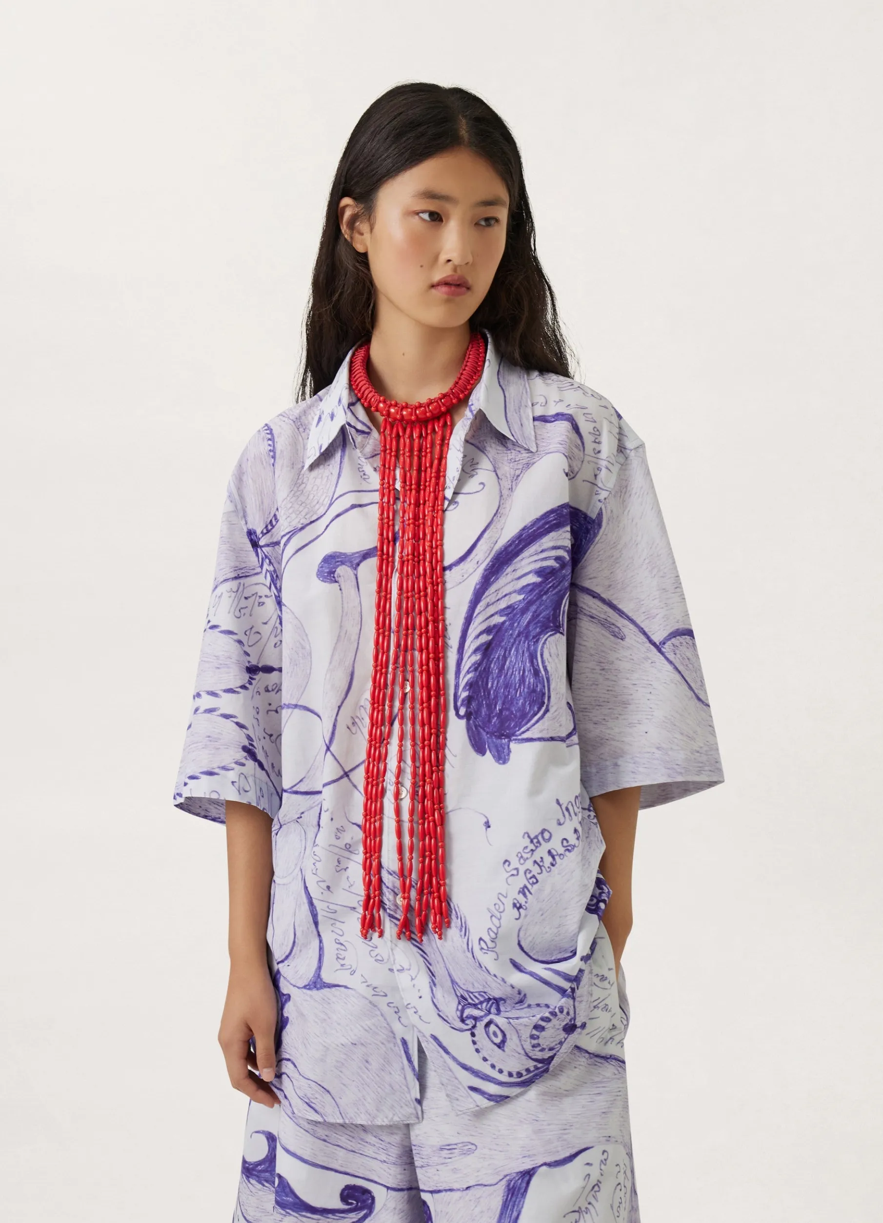 Tied Up Pearls Necklace