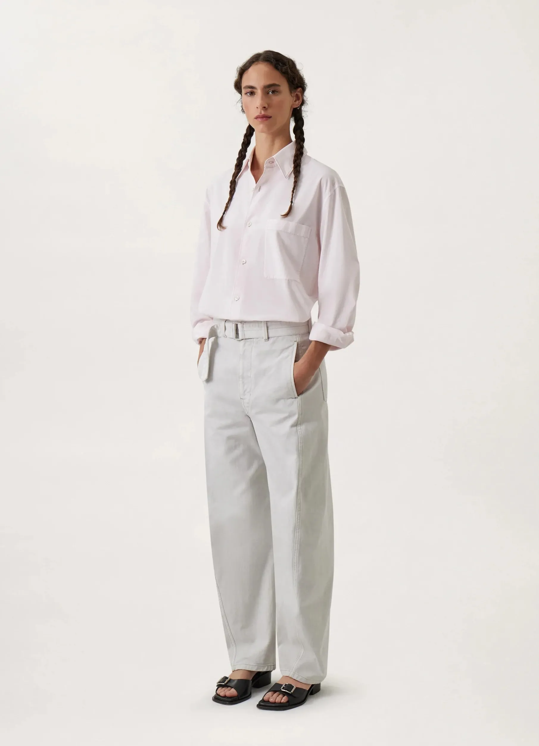 Twisted Belted Pants