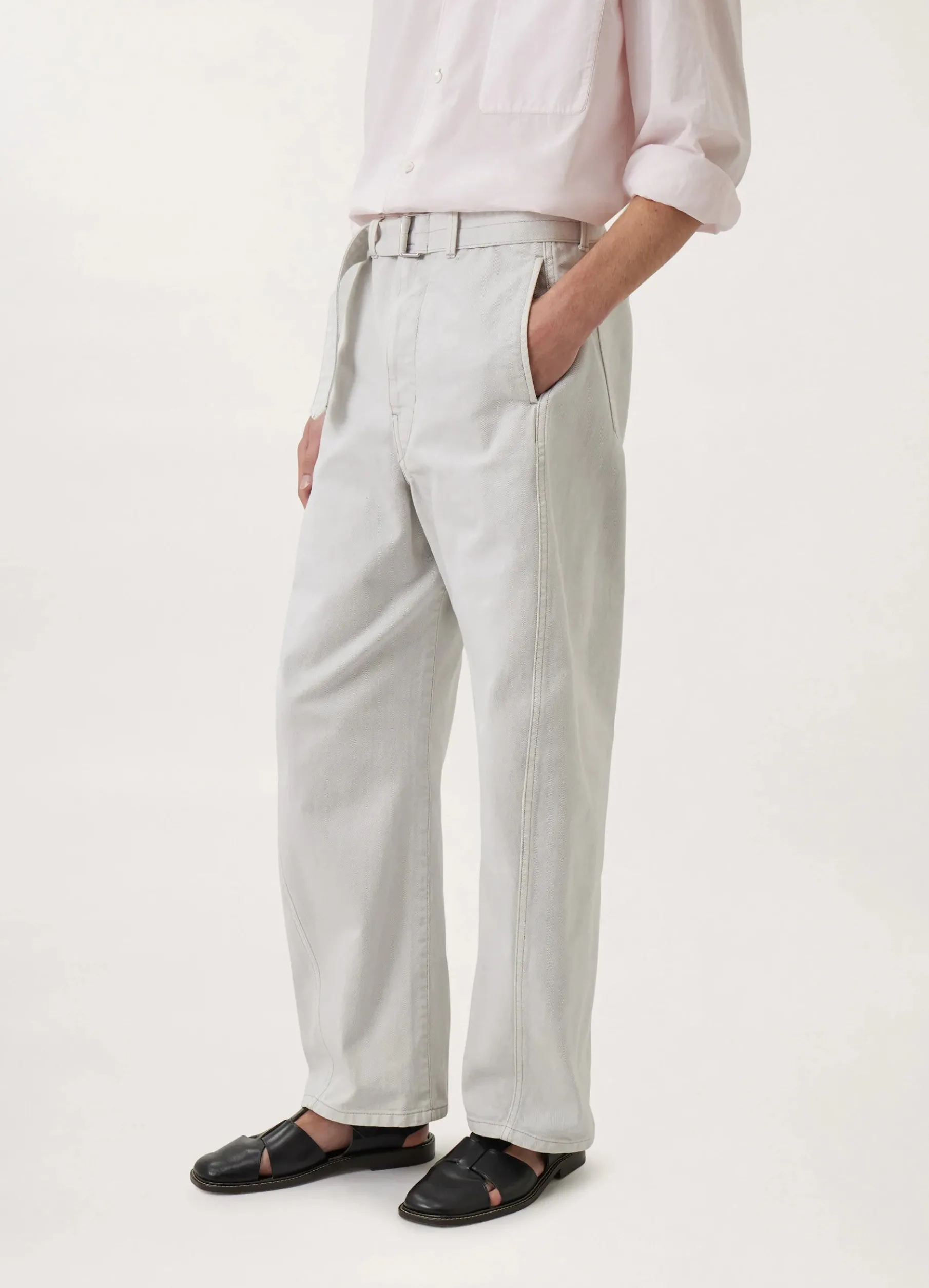 Twisted Belted Pants