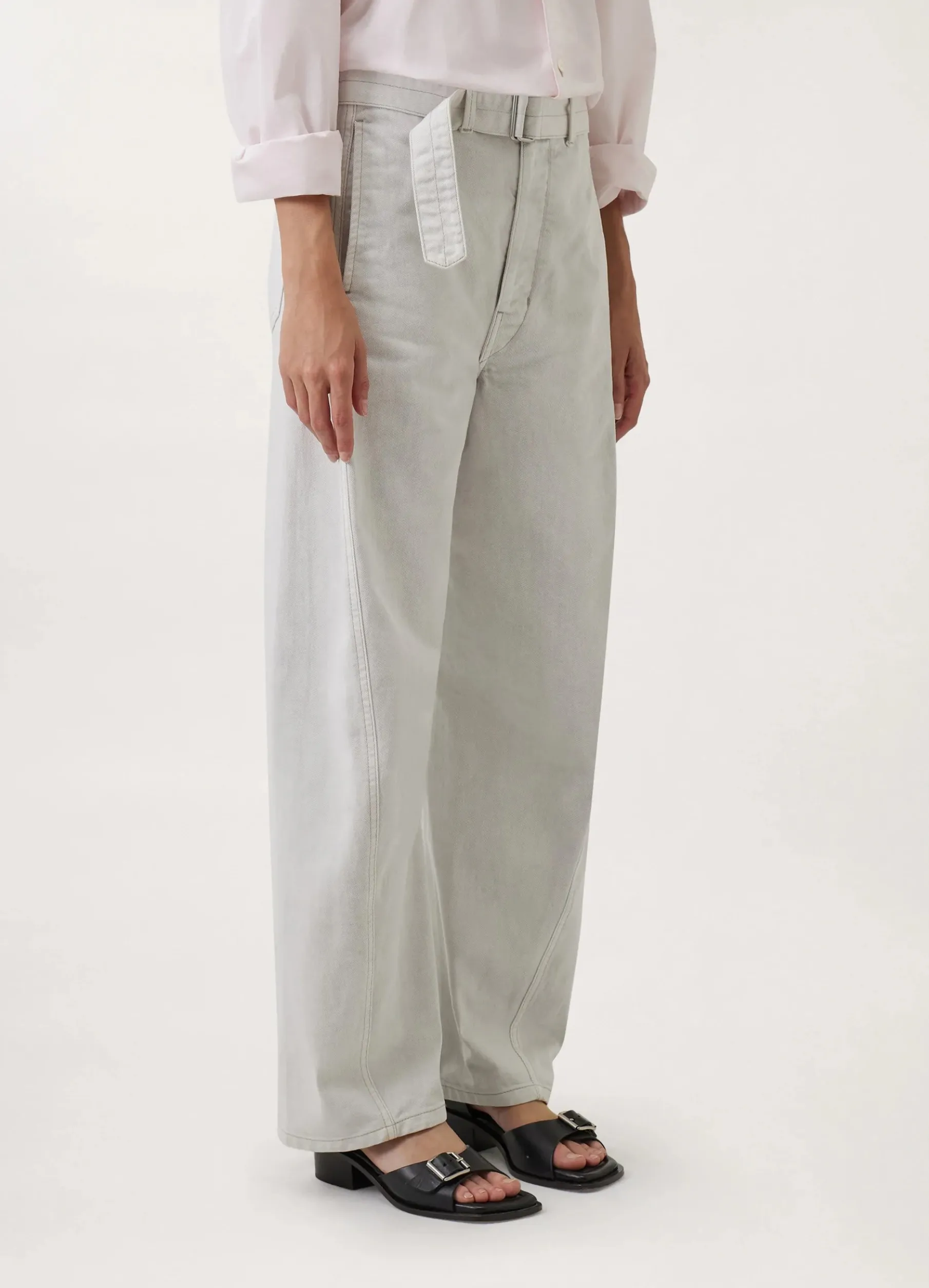 Twisted Belted Pants