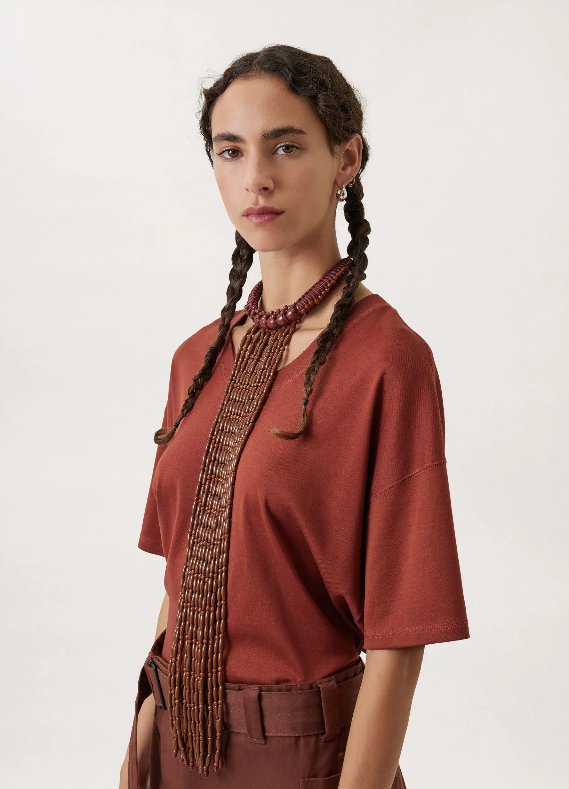 Tied Up Pearls Necklace