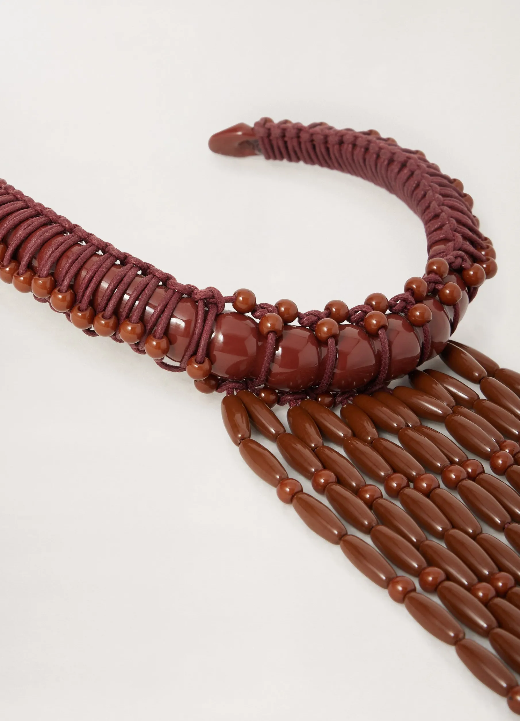 Tied Up Pearls Necklace