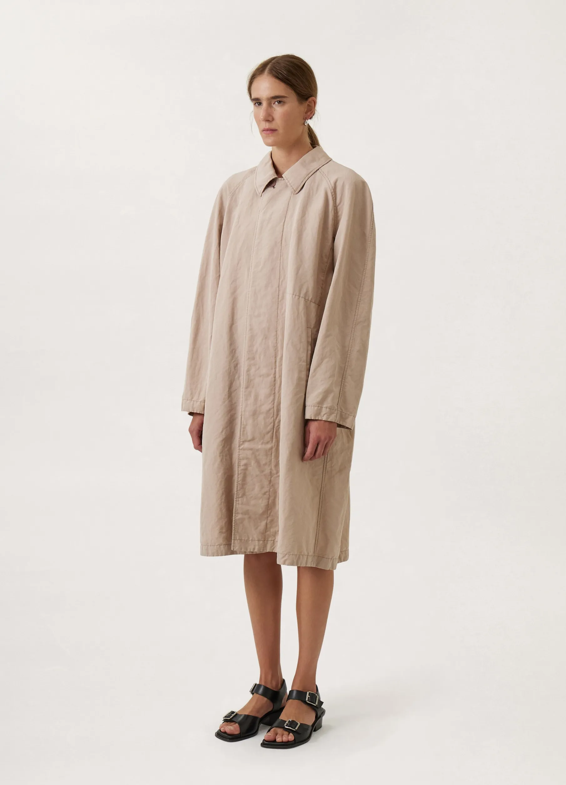 Belted Lightweight Coat