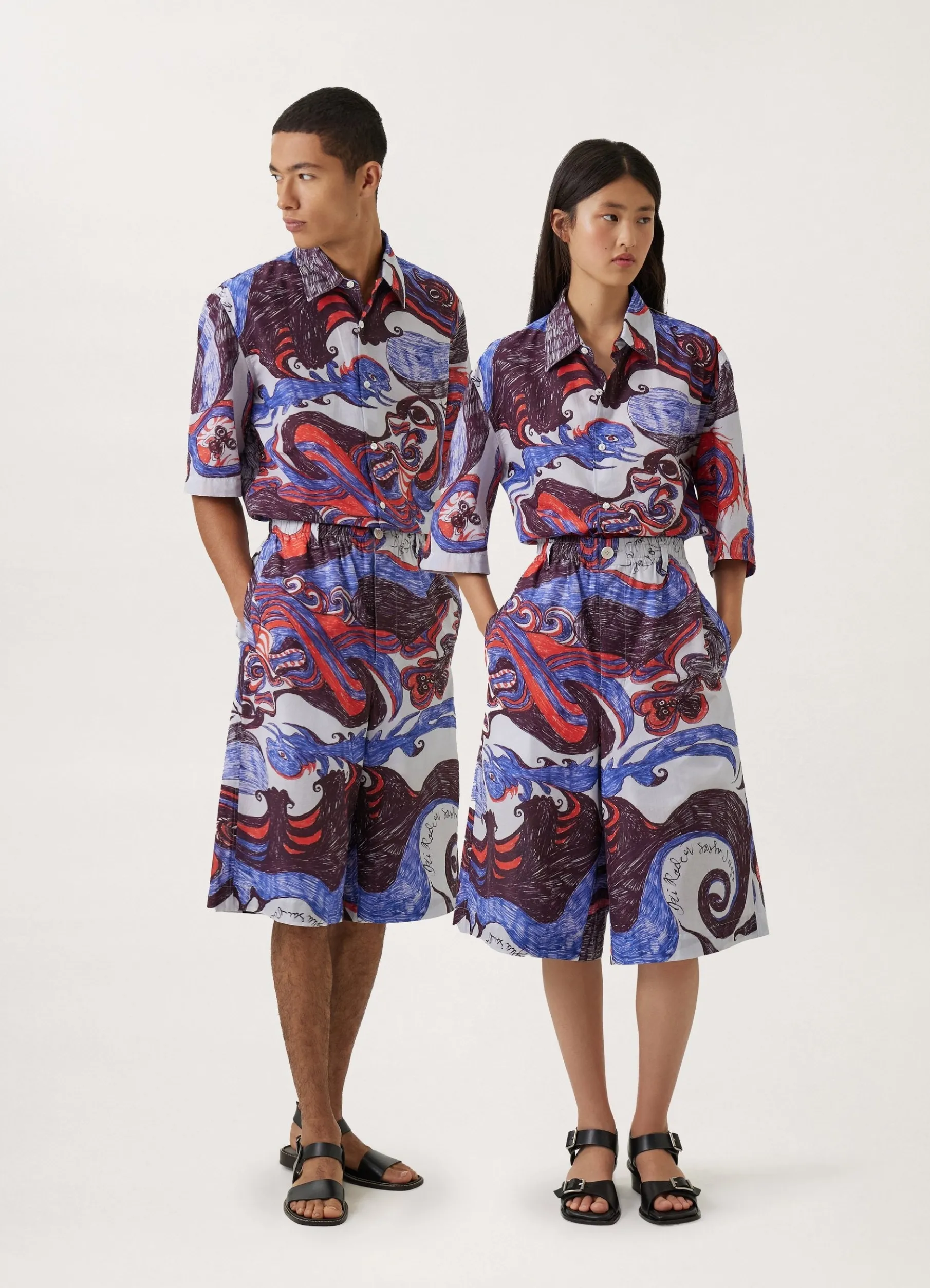 Angkasapura Bermuda Shorts