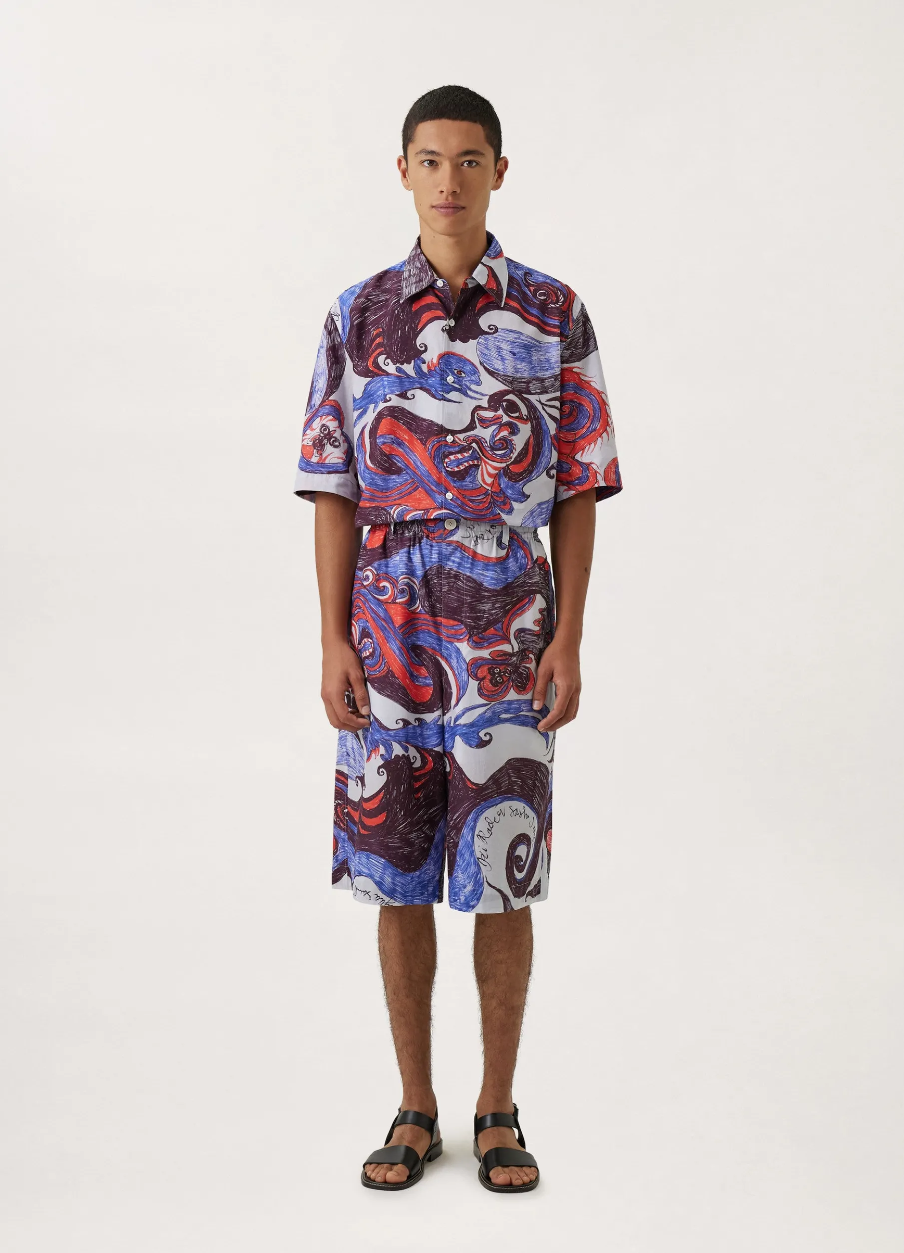 Angkasapura Bermuda Shorts