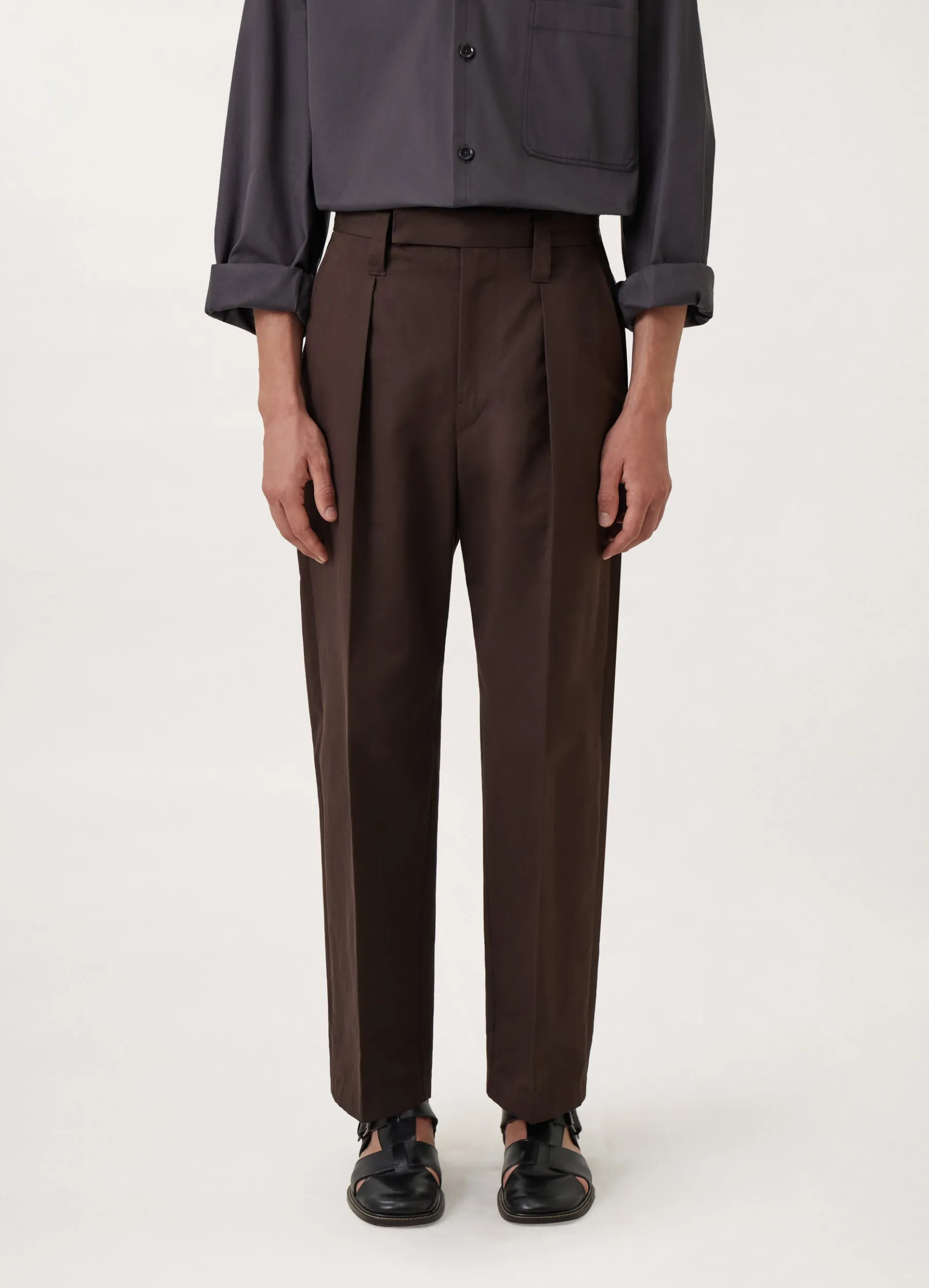 One Pleat Pants