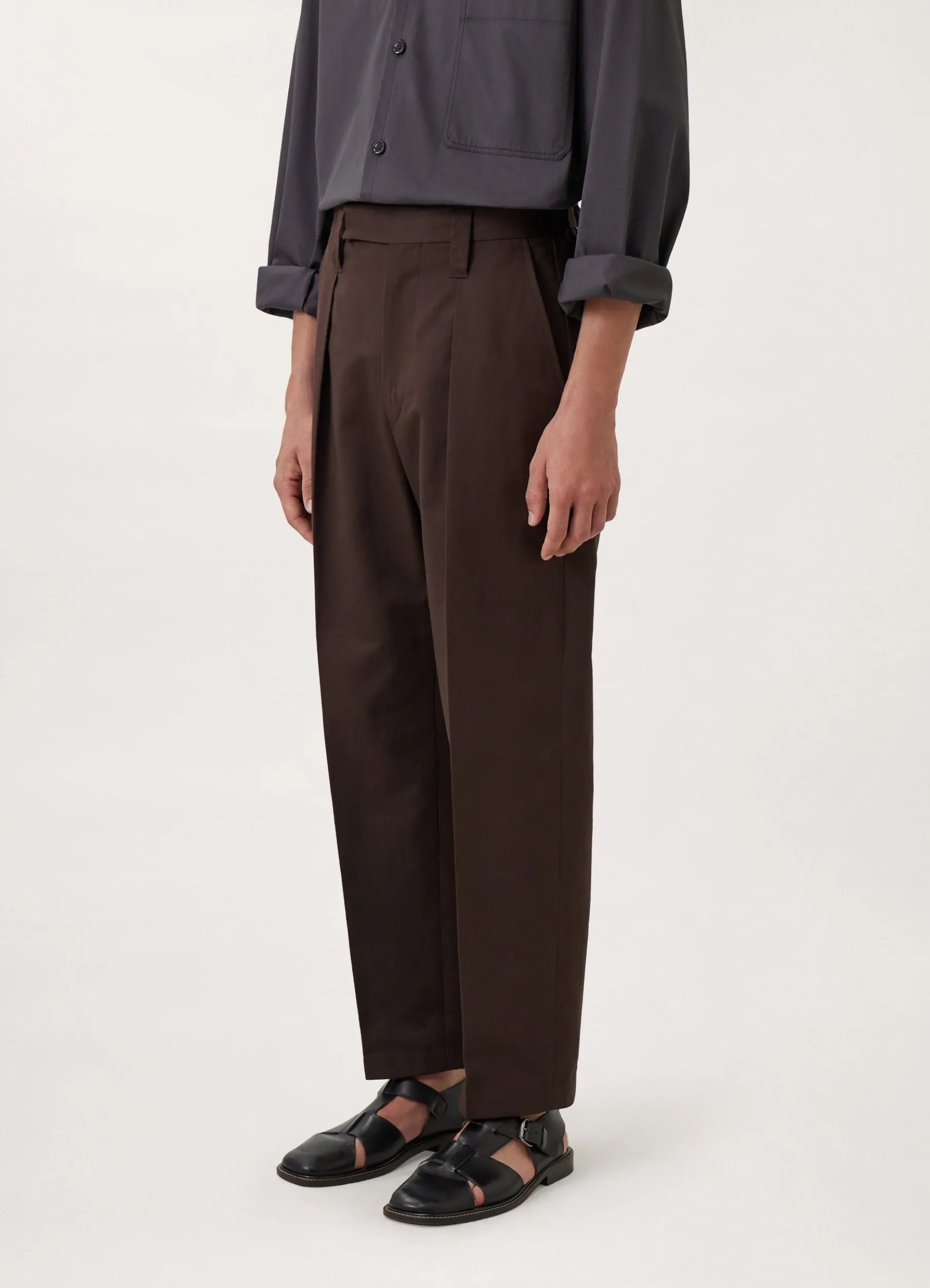 One Pleat Pants