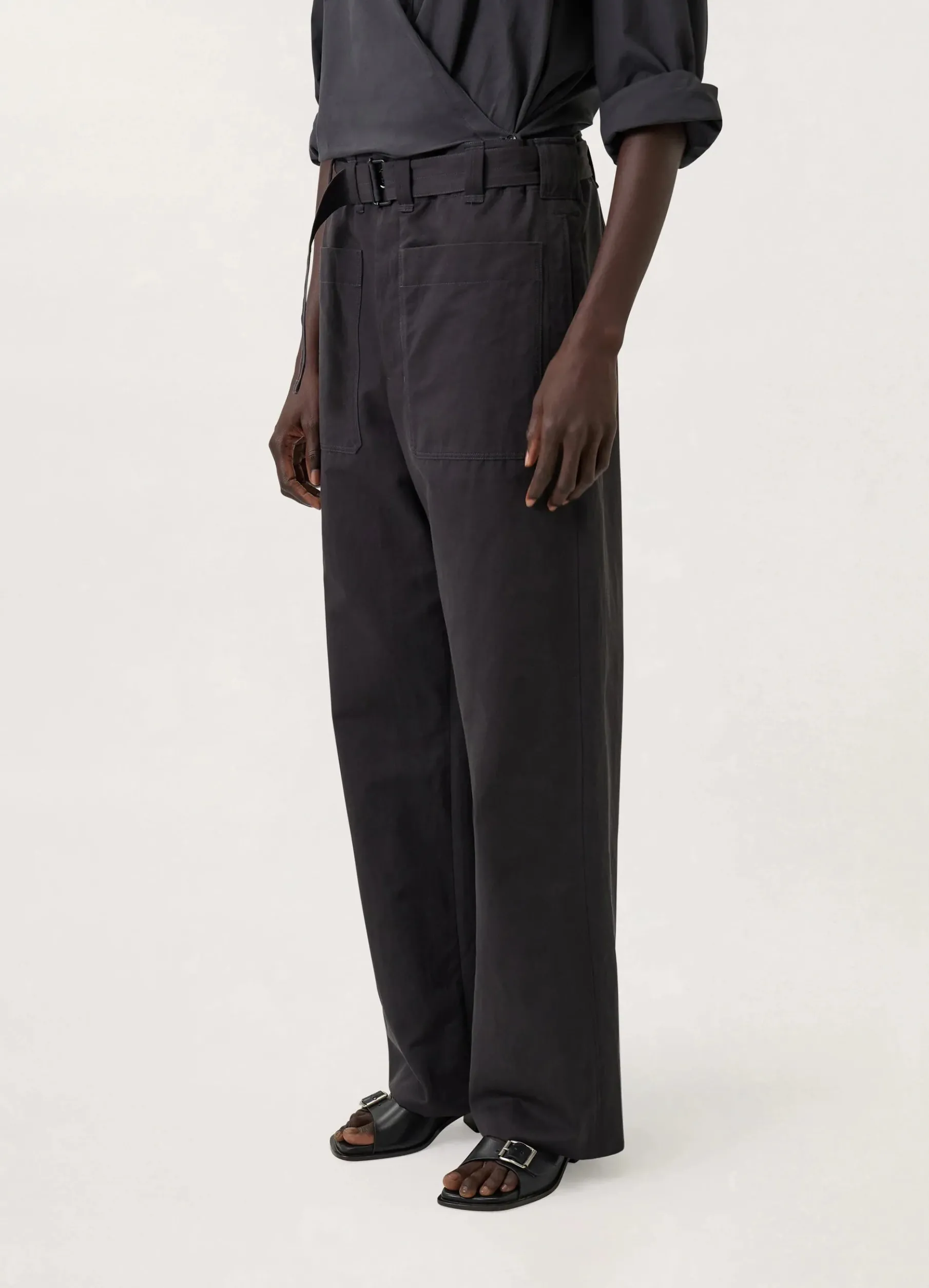 Belted Pocket Pants