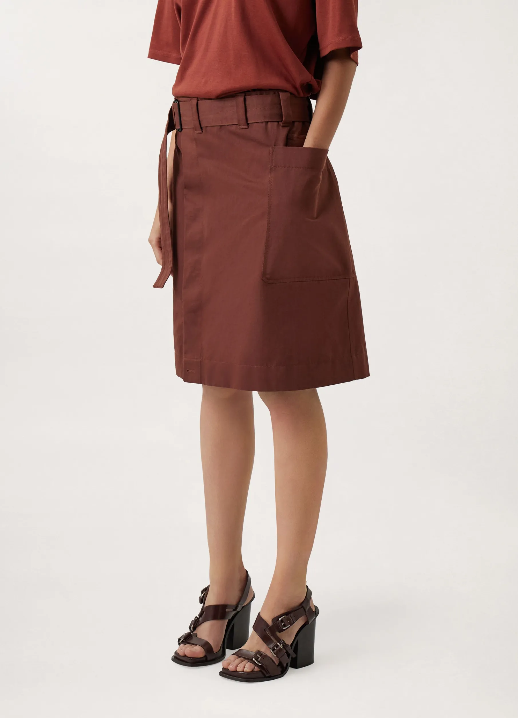 Apron Pocket Skirt