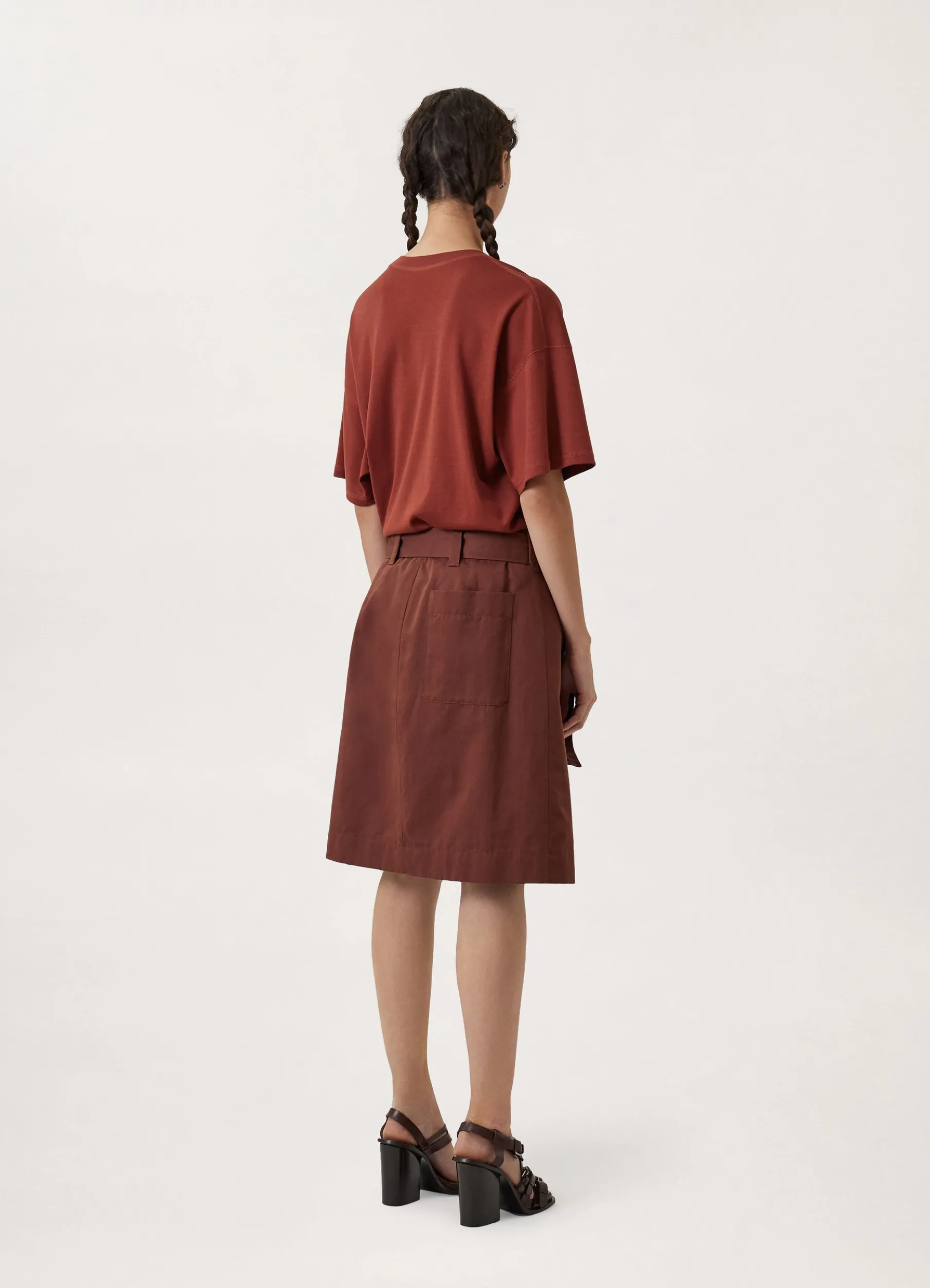 Apron Pocket Skirt