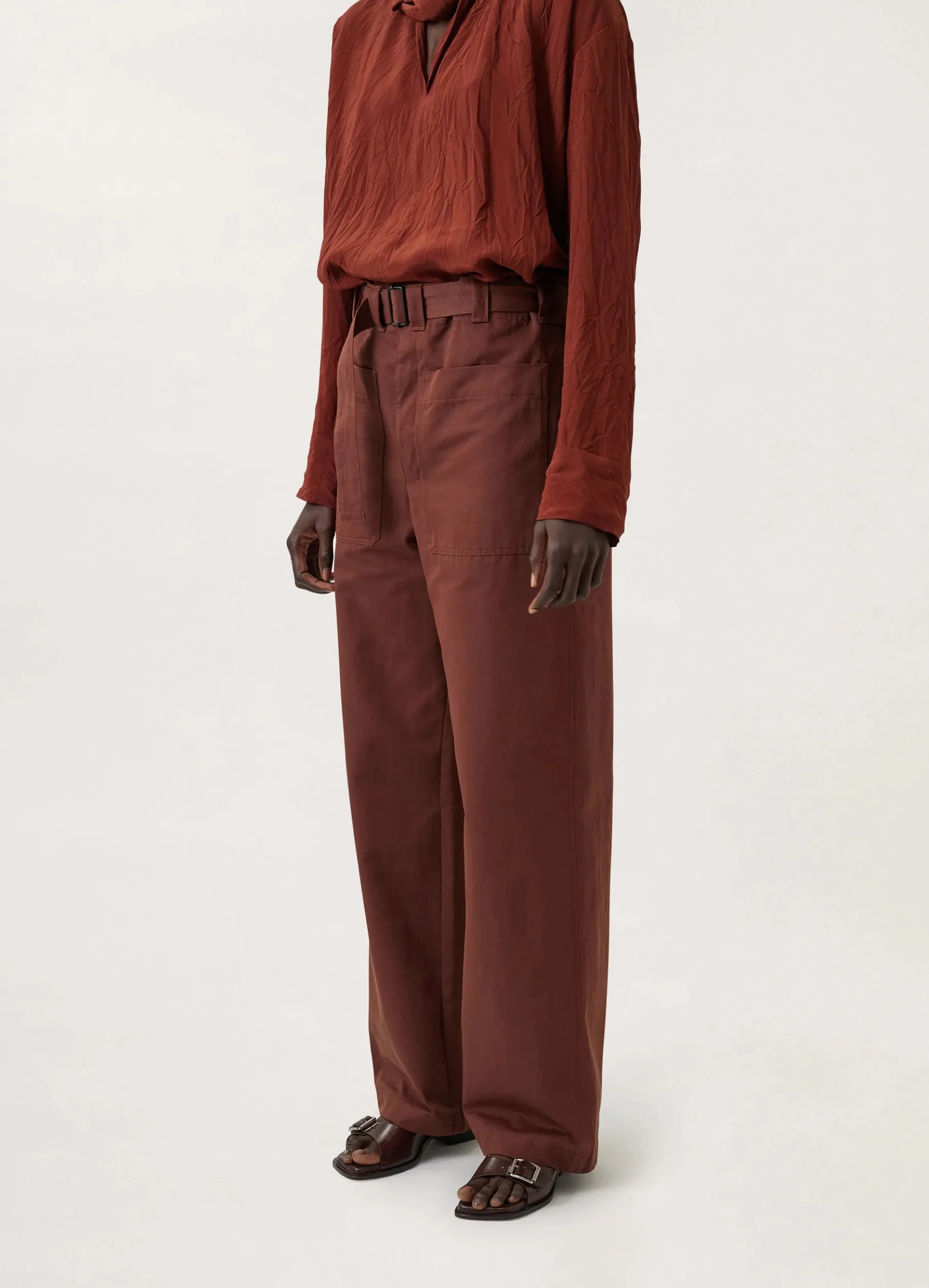 Belted Pocket Pants