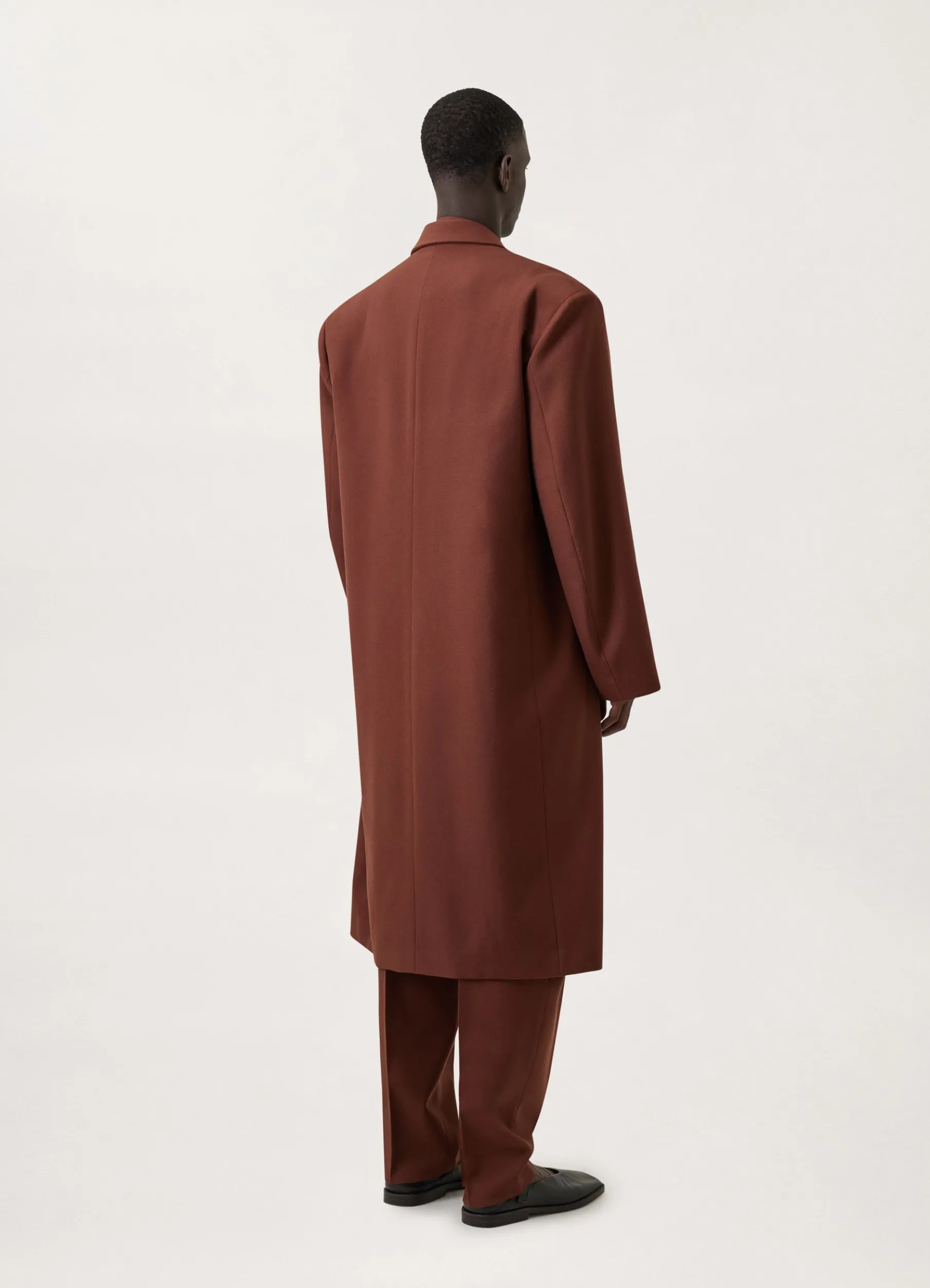 Boxy Double Breasted Coat