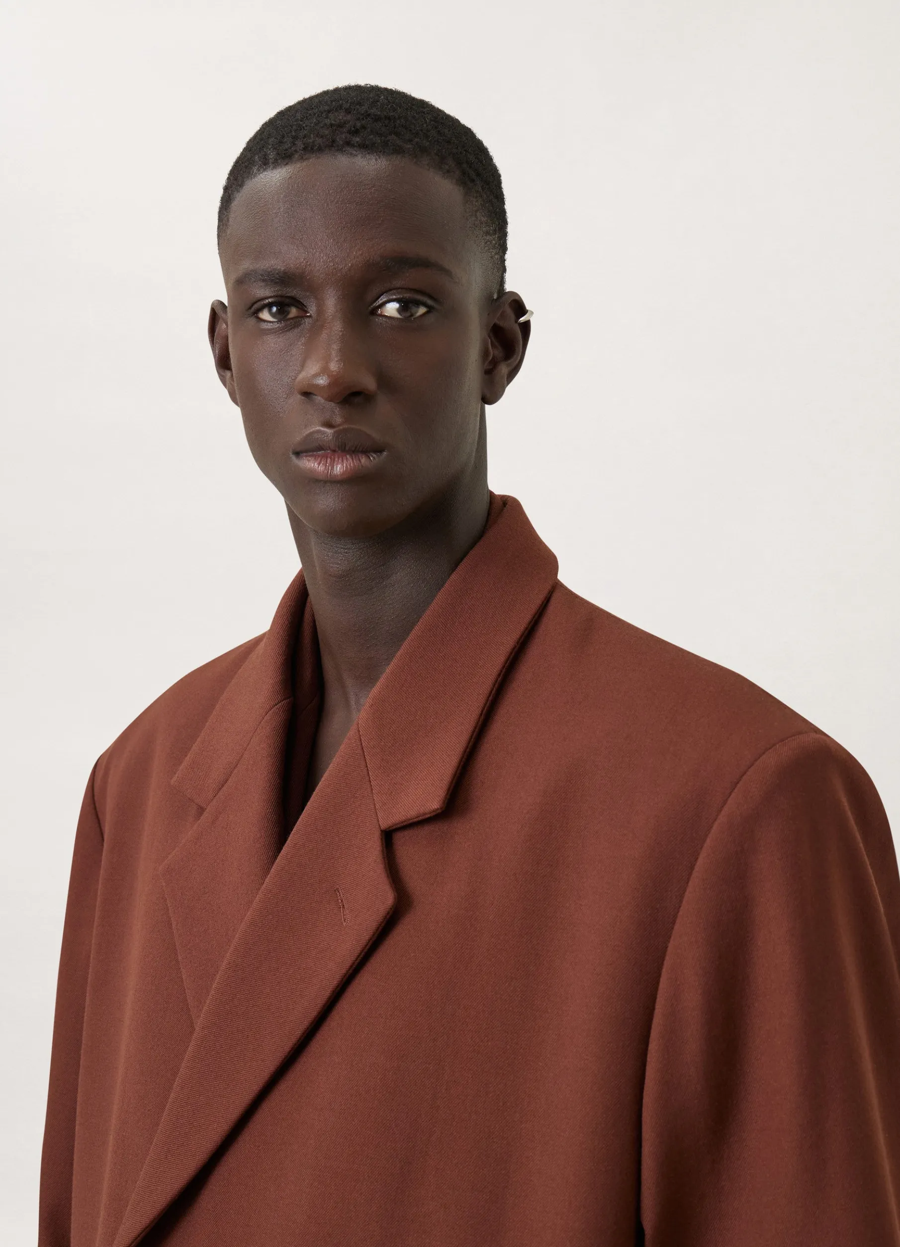 Boxy Double Breasted Coat