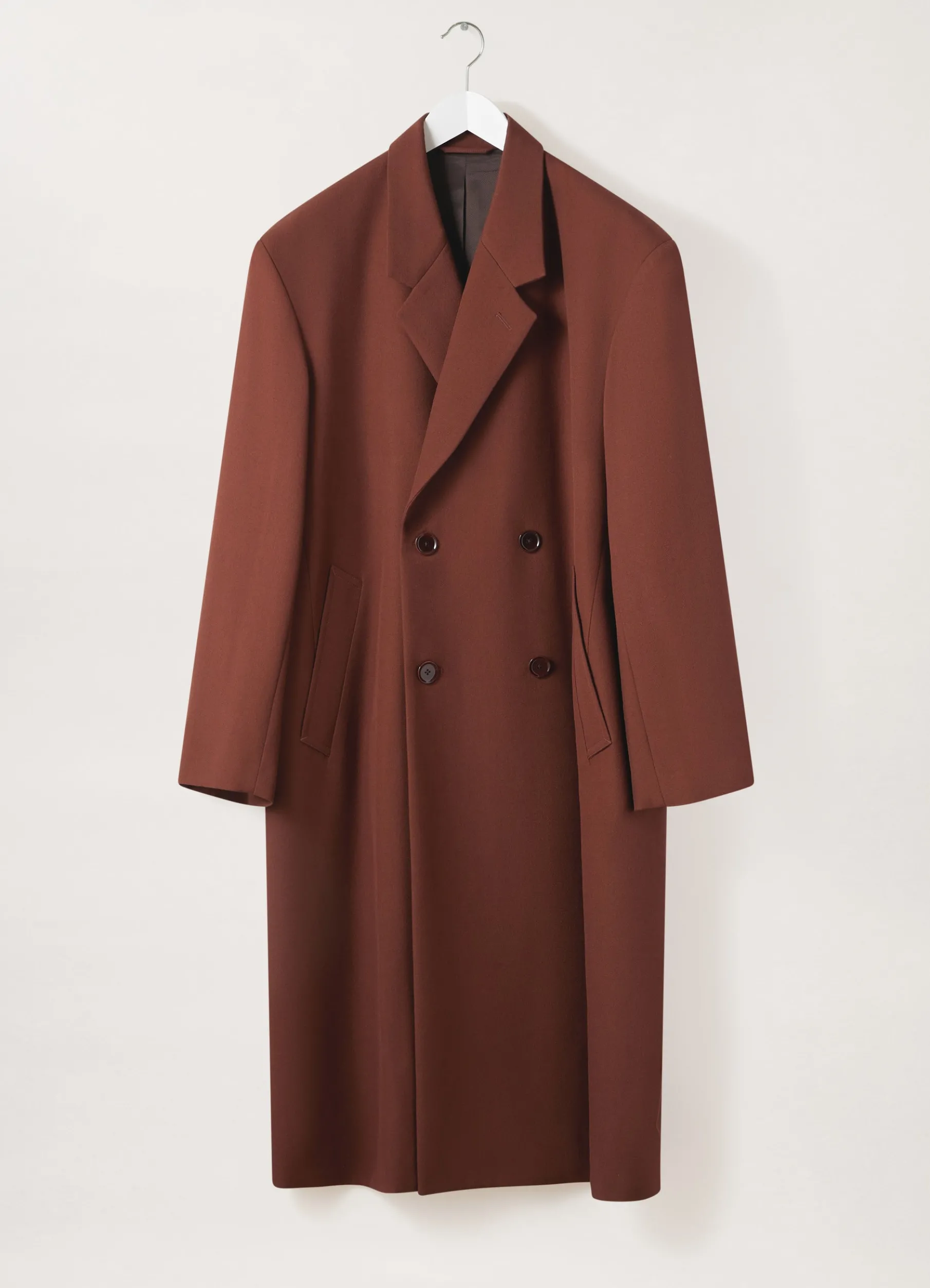 Boxy Double Breasted Coat