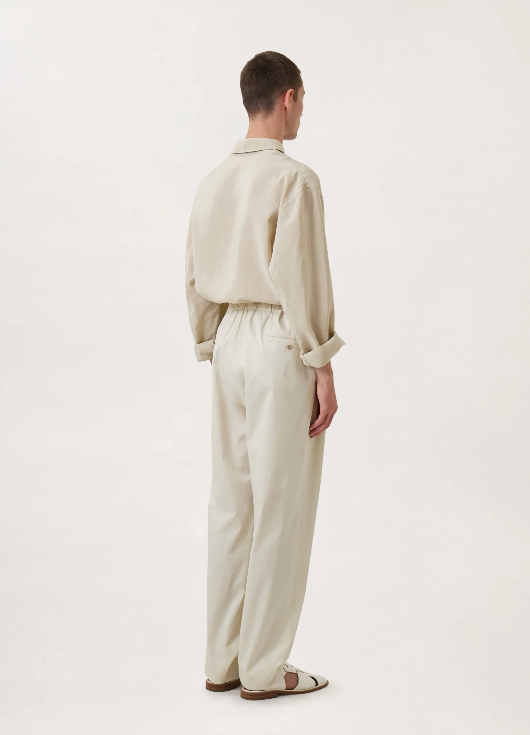 Pleated Relaxed Pants