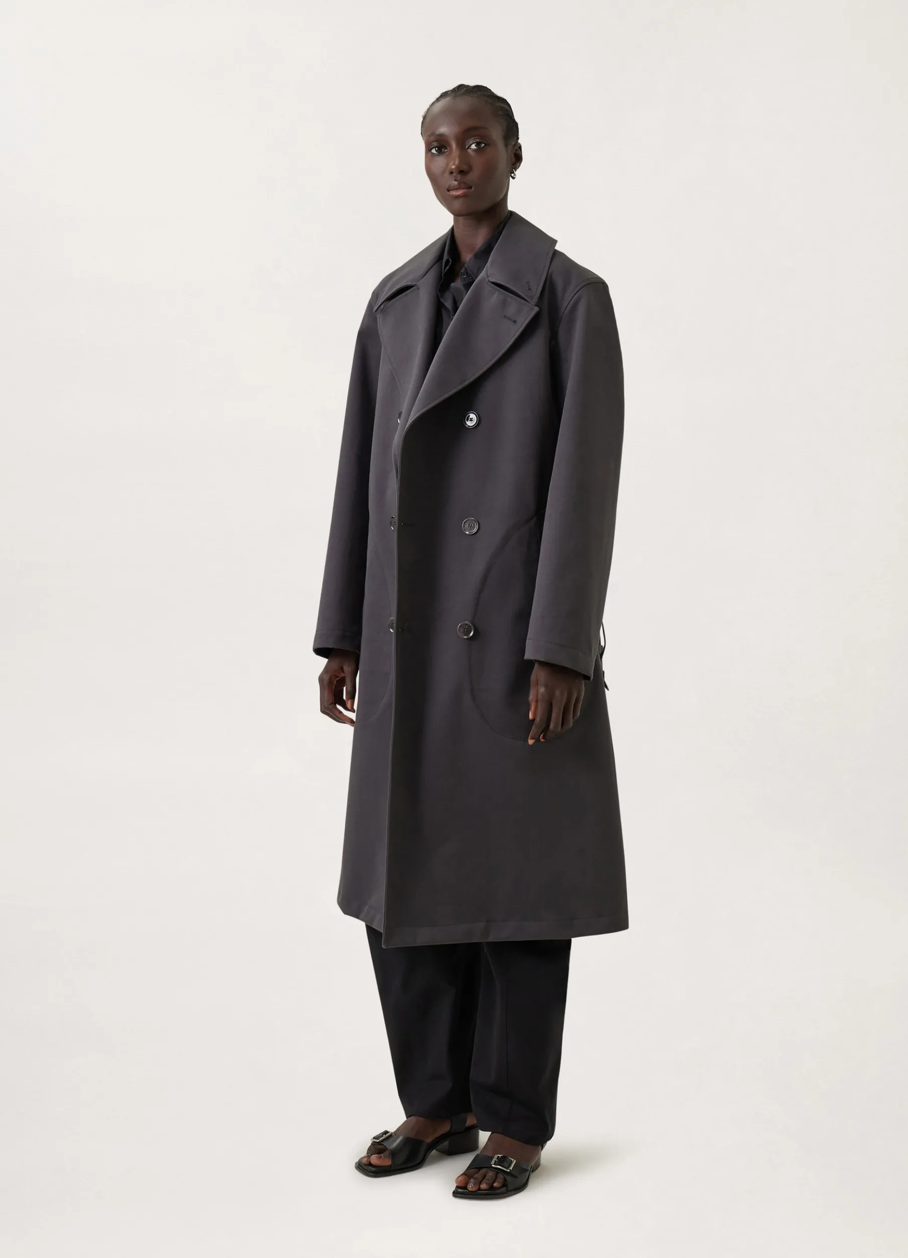 Military Double Breasted Trench