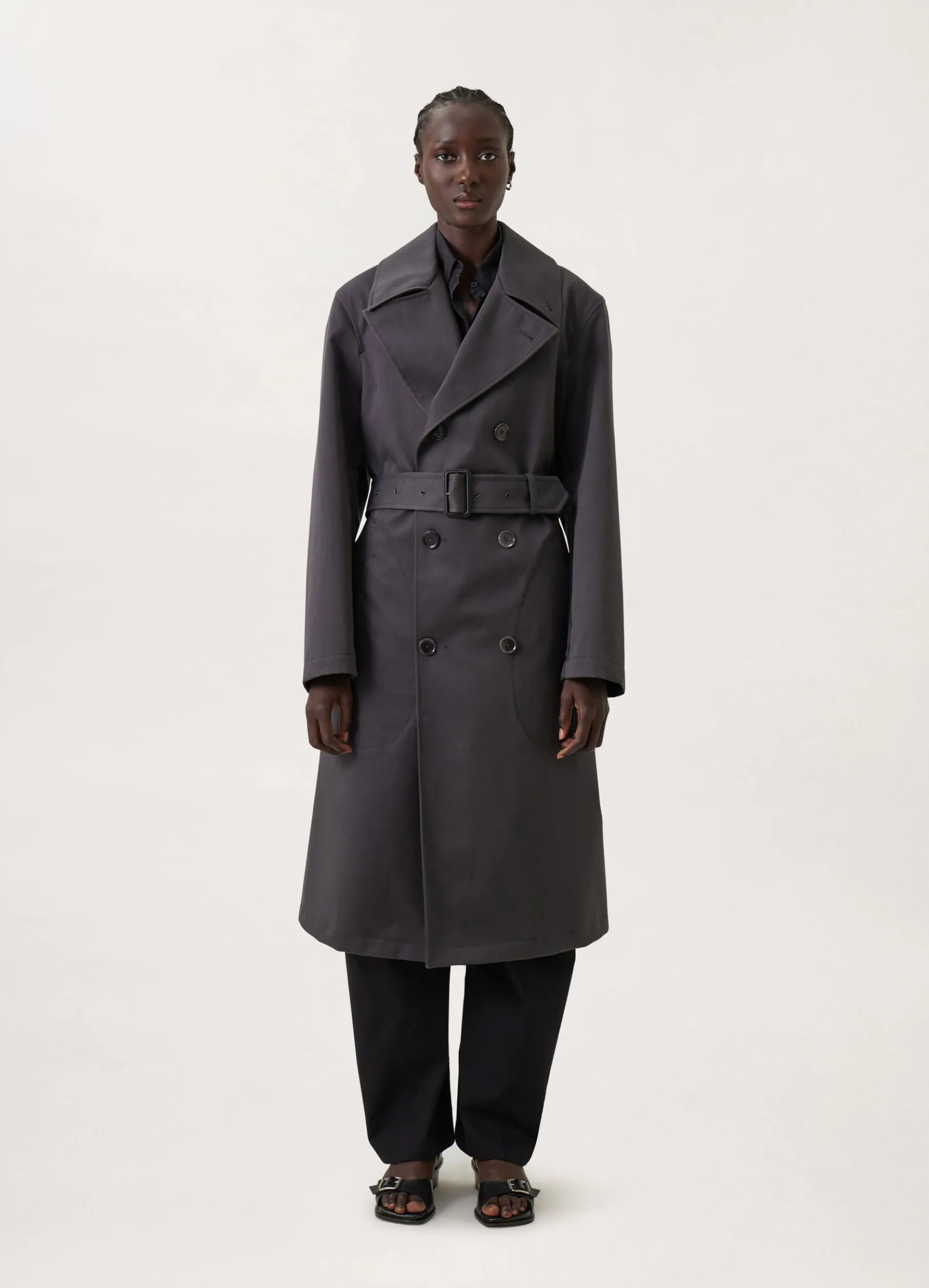 Military Double Breasted Trench