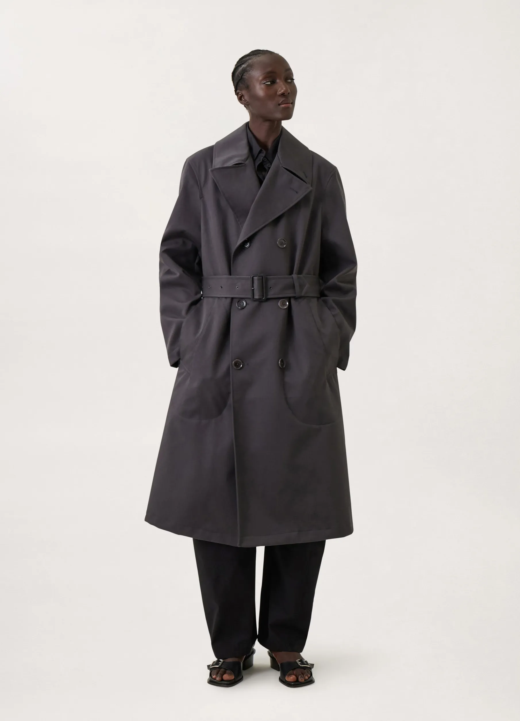 Military Double Breasted Trench