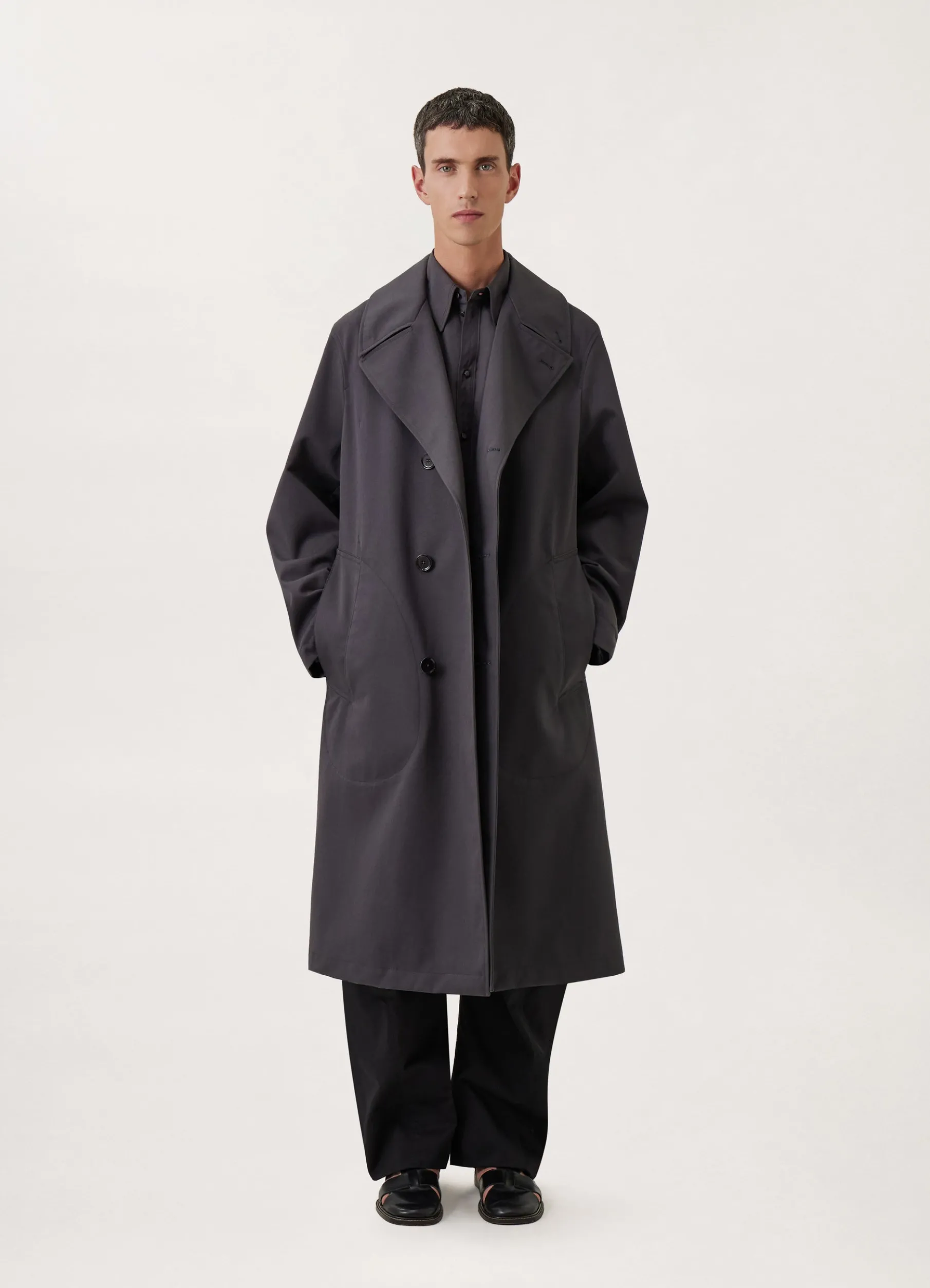 Military Double Breasted Trench