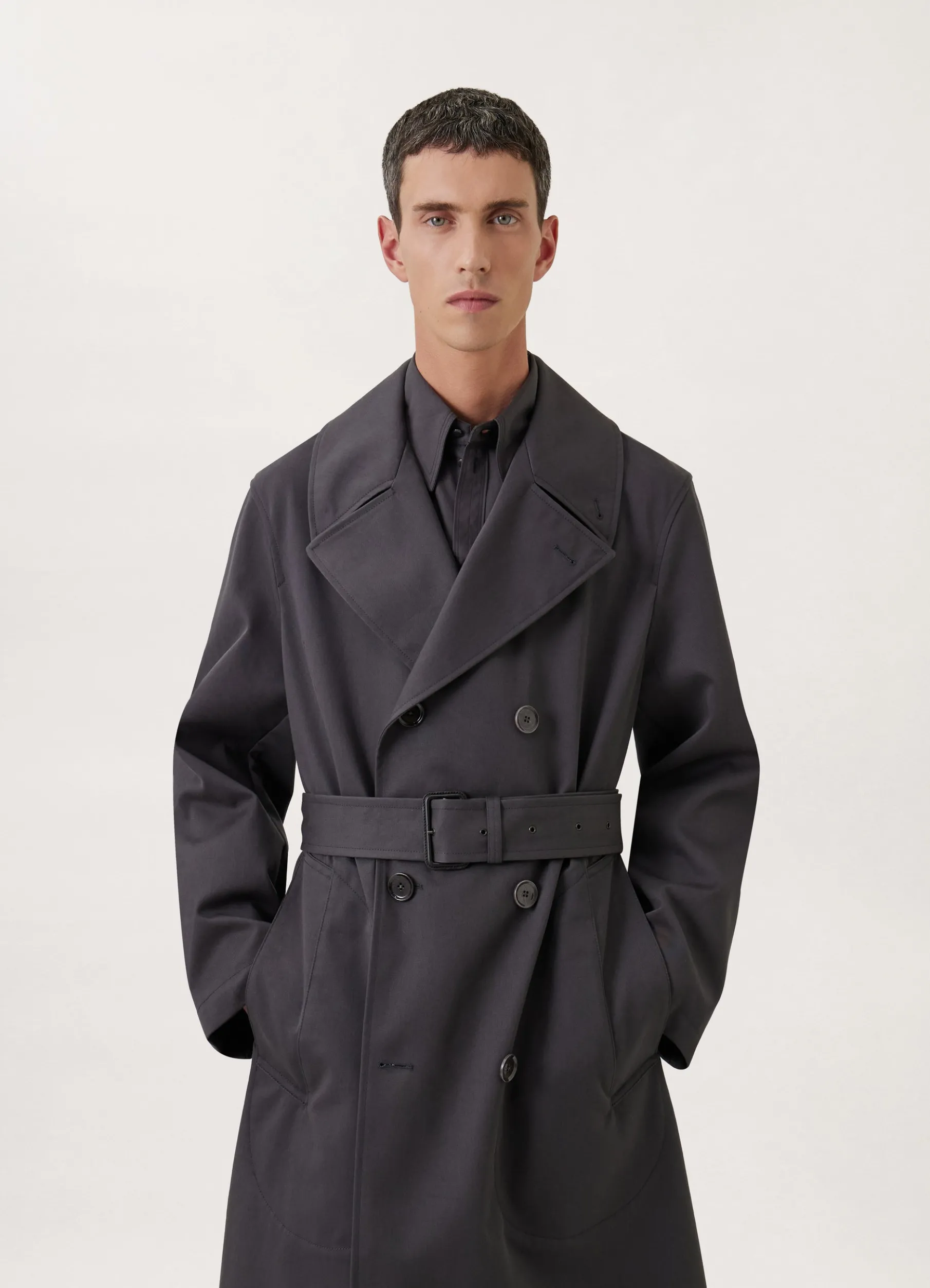 Military Double Breasted Trench