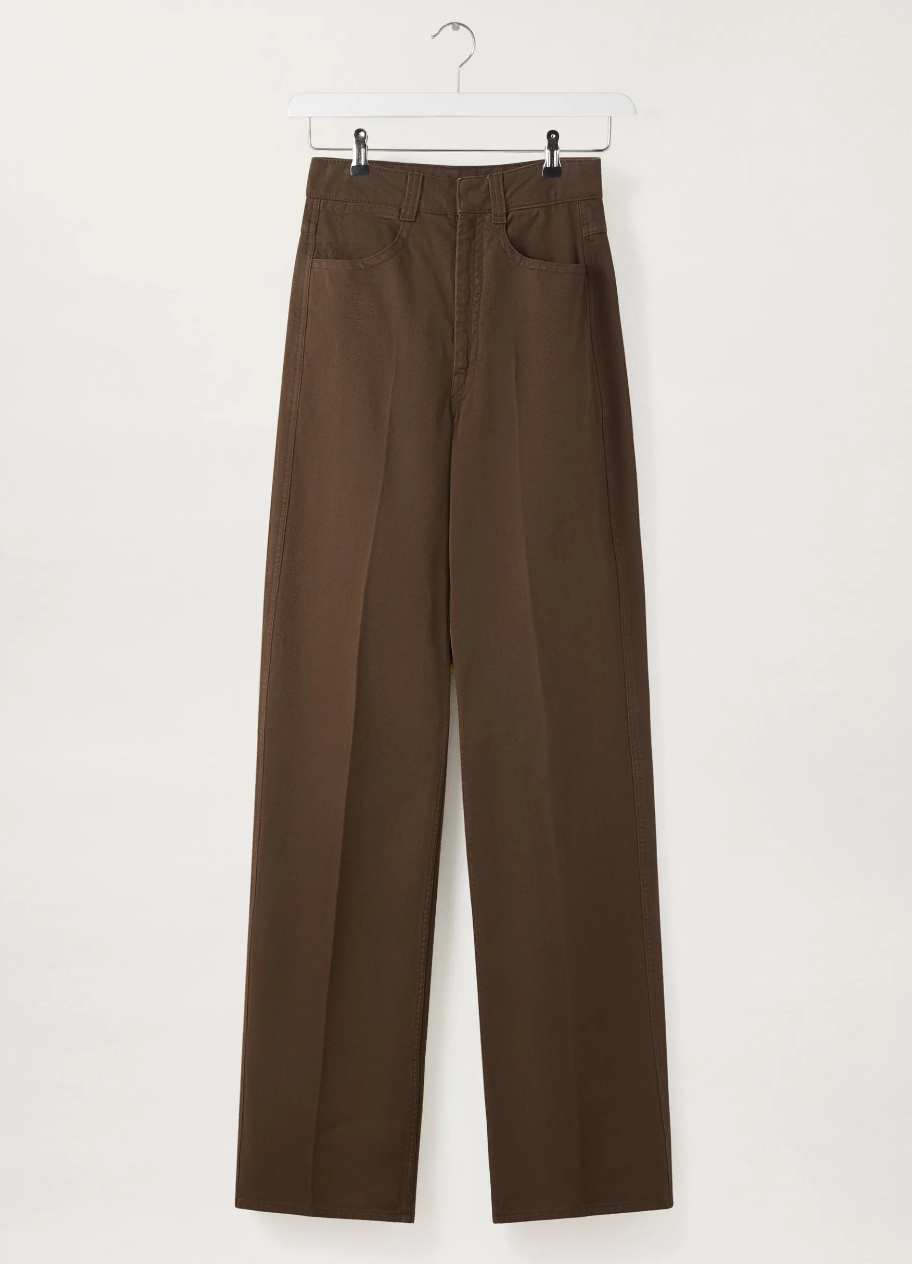 Denim High Waisted Pants