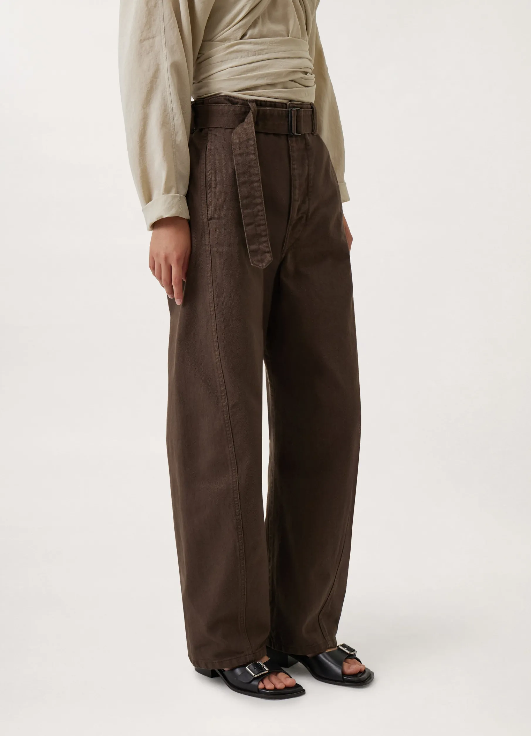 Twisted Belted Pants