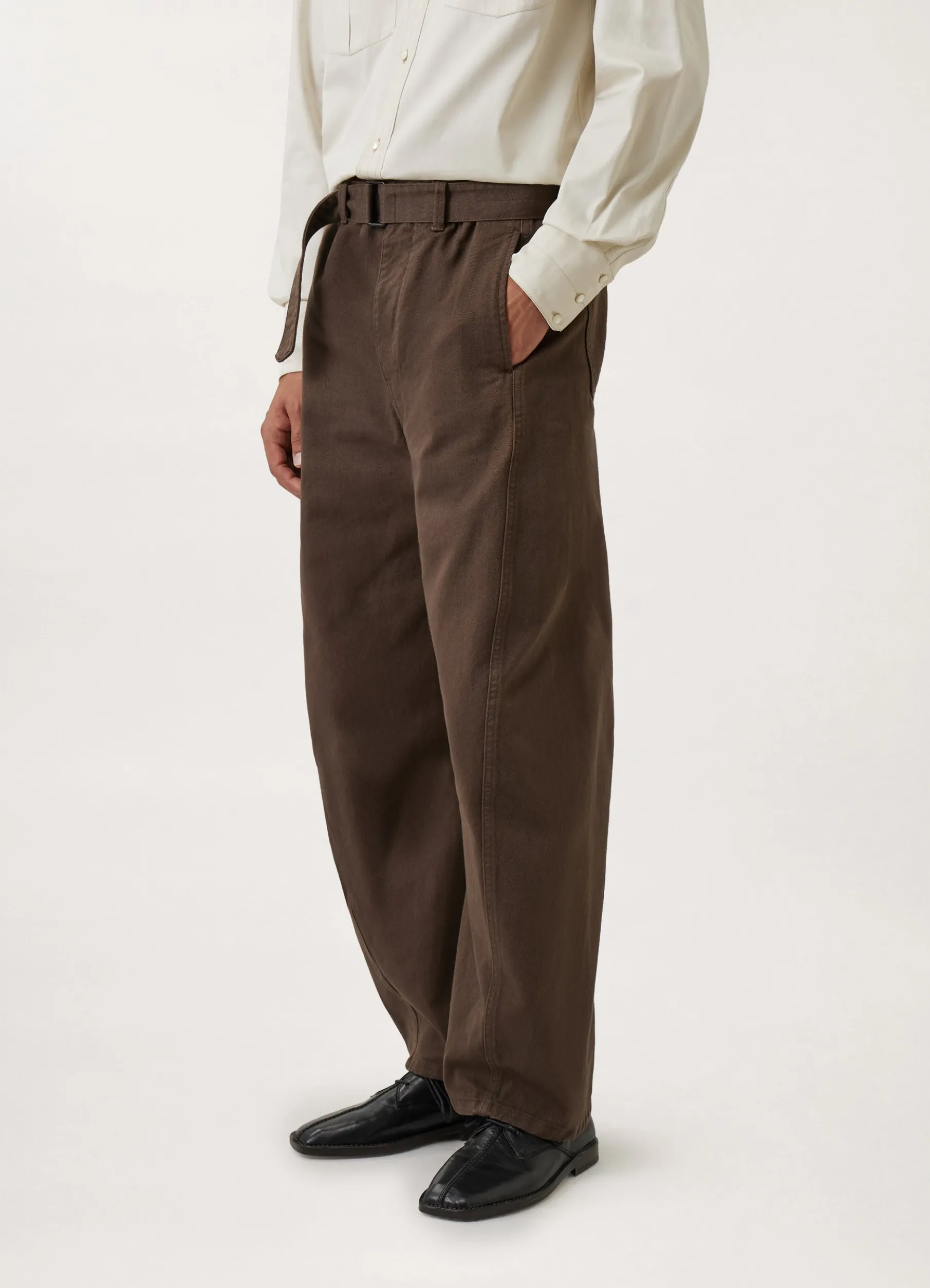 Twisted Belted Pants