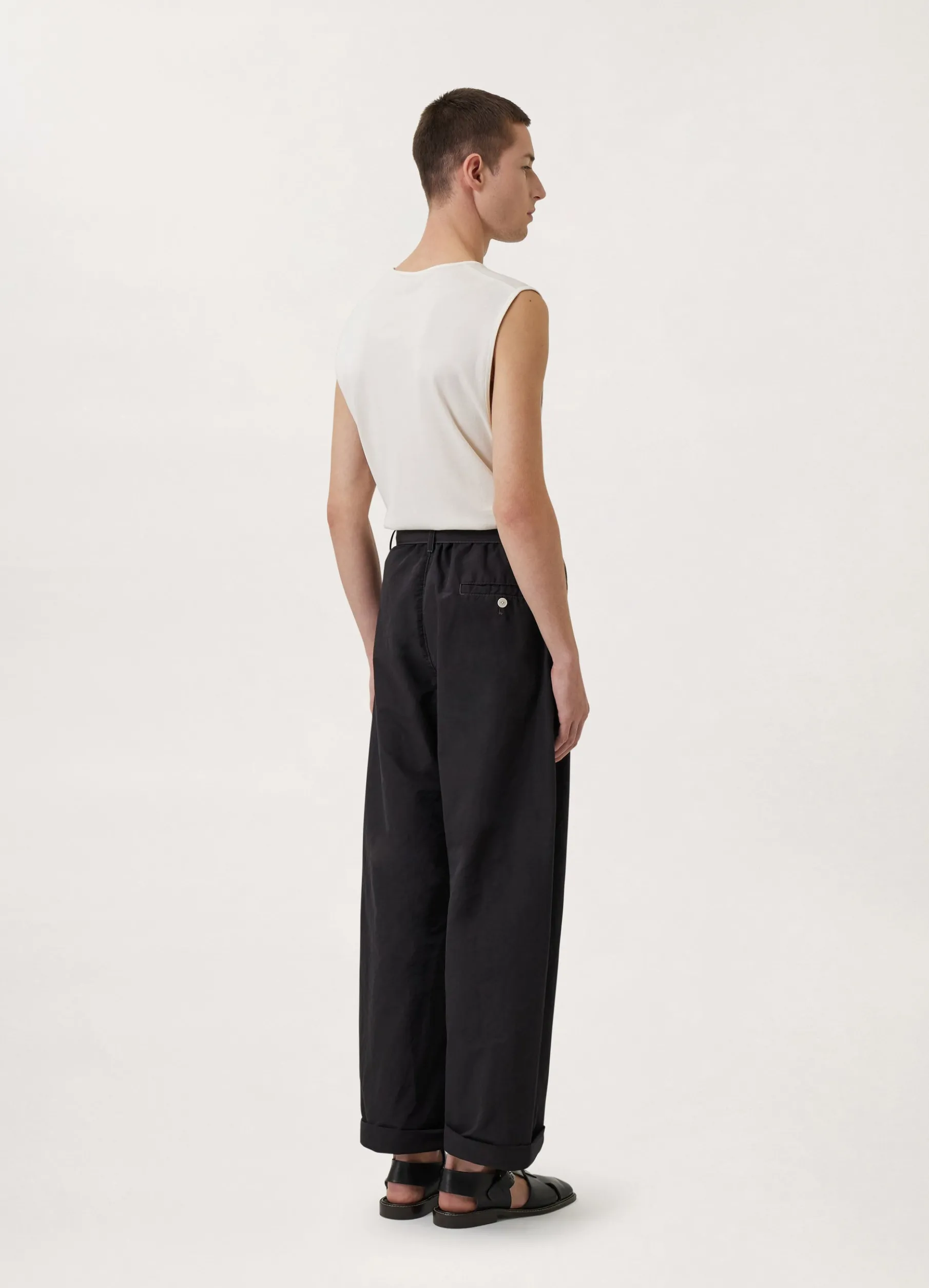 Belted Easy Pants
