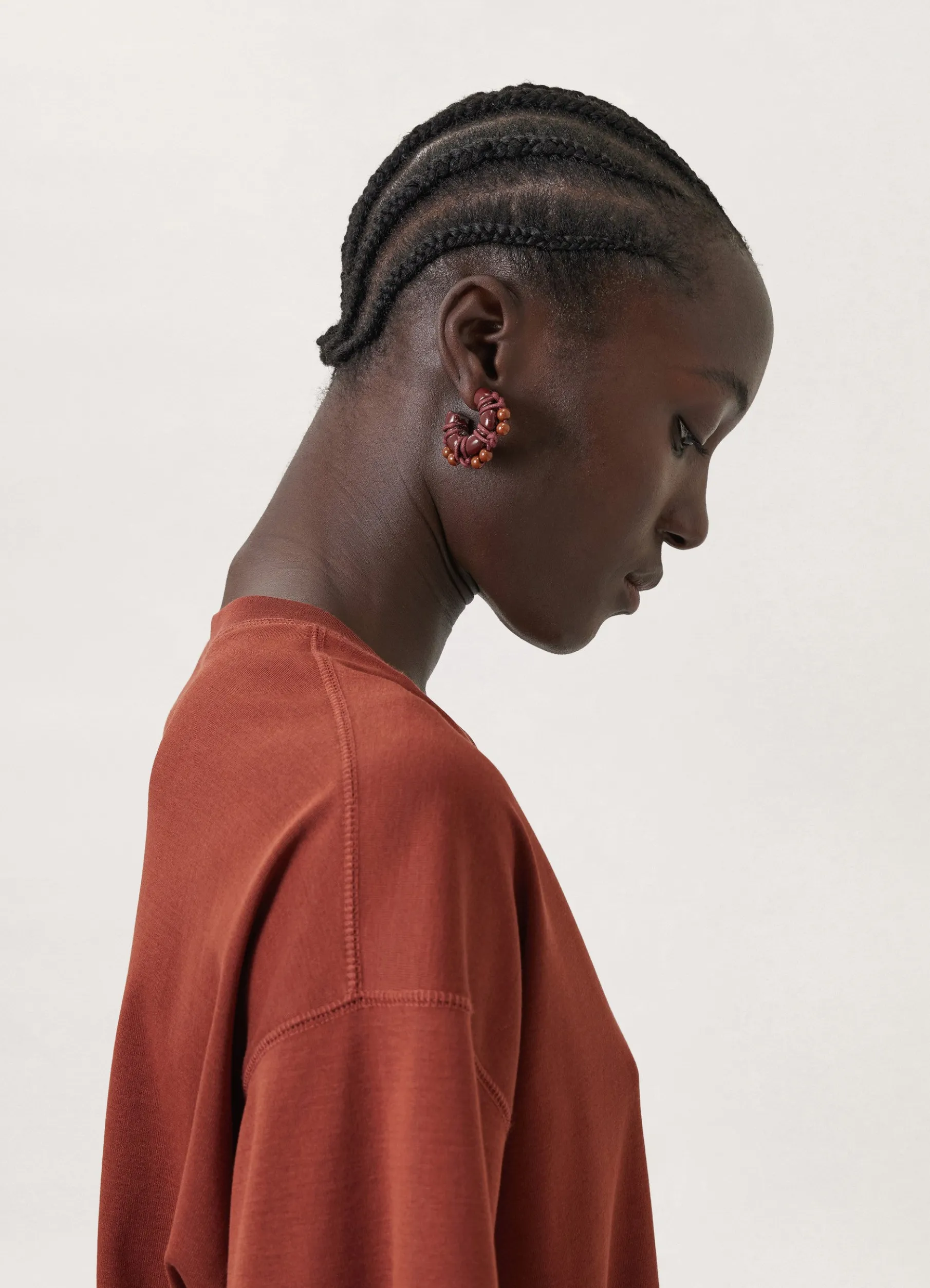 Tied Up Pearls Hoops