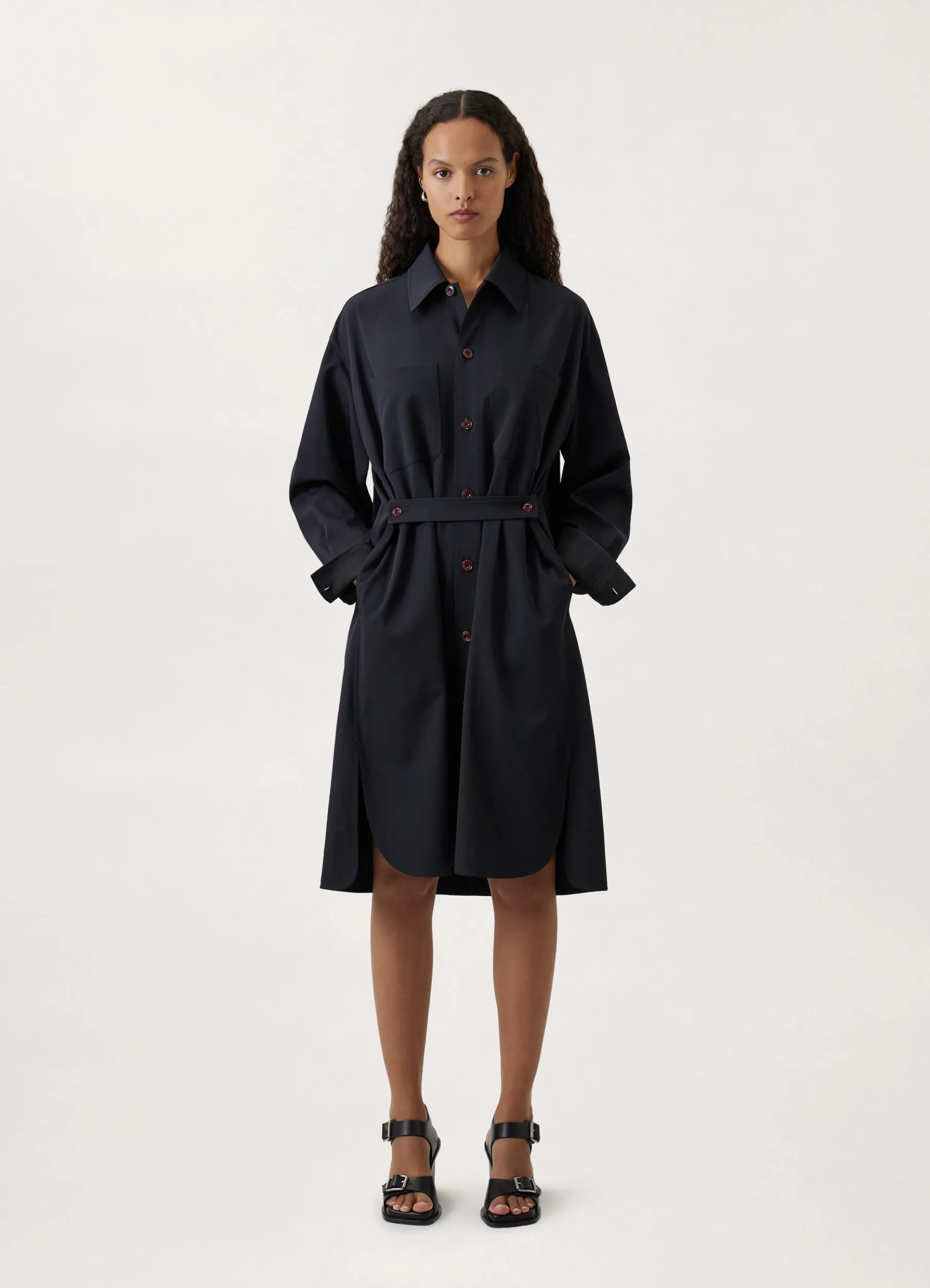 Two Pocket Shirt Dress