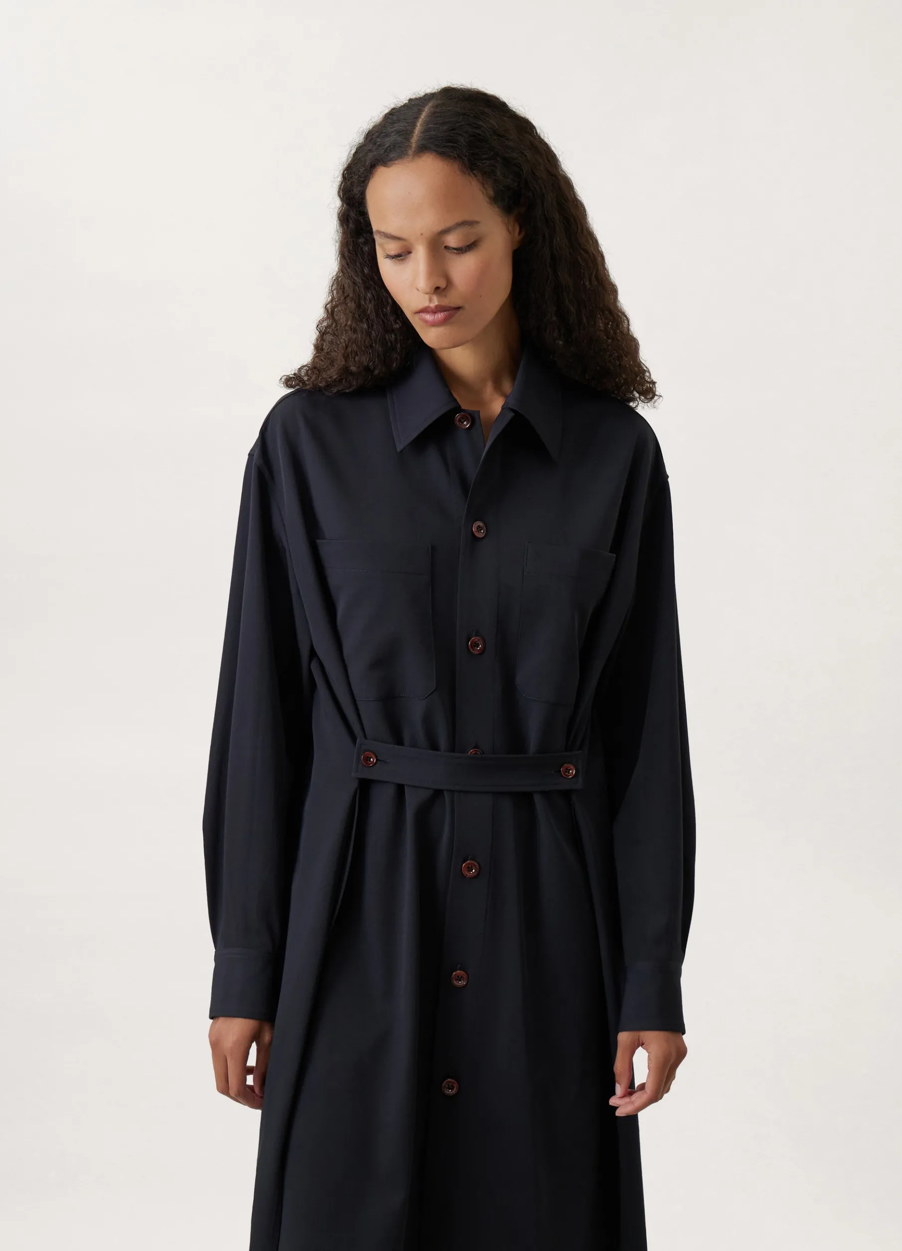 Two Pocket Shirt Dress