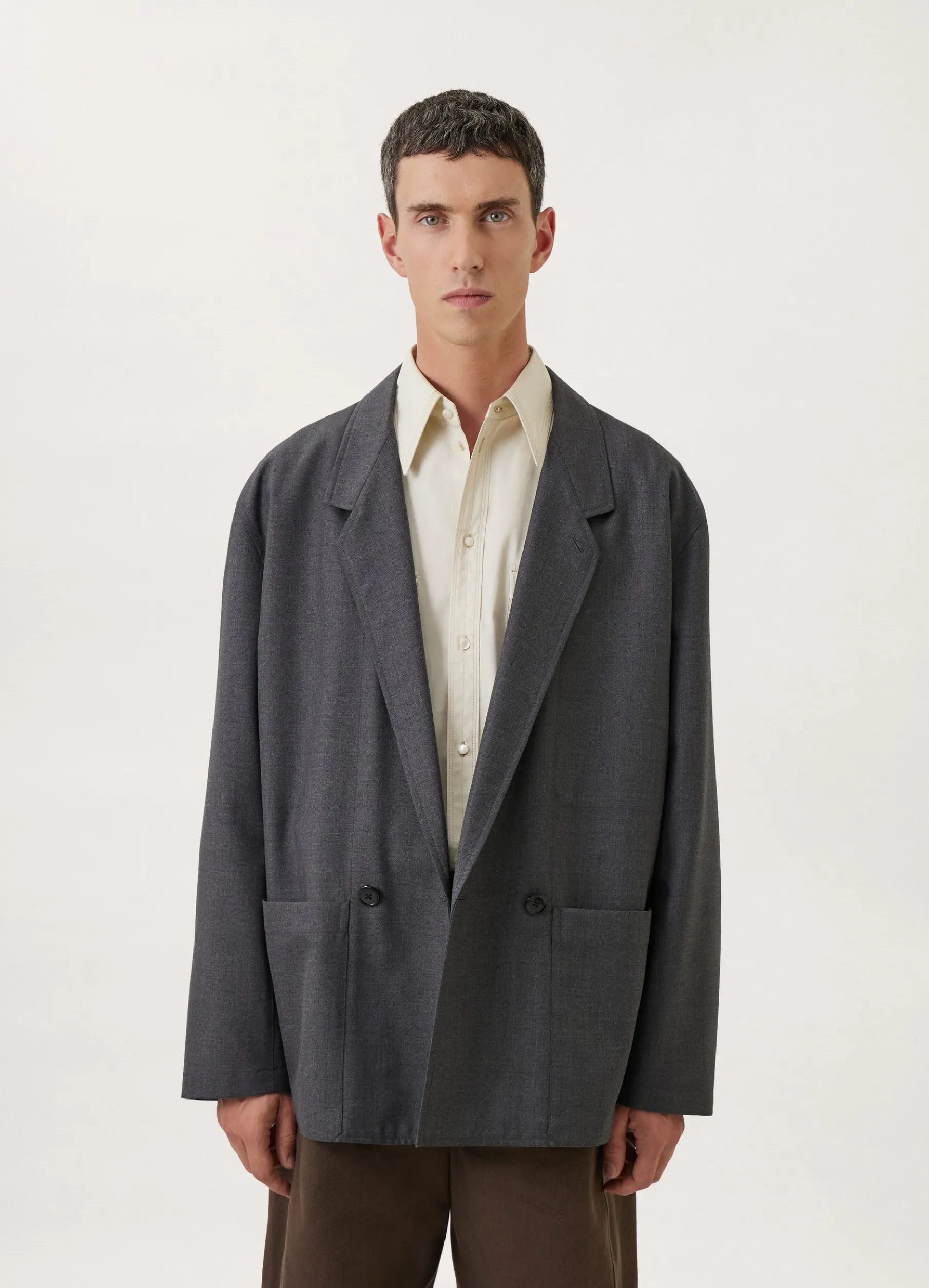 Double Breasted Workwear Jacket