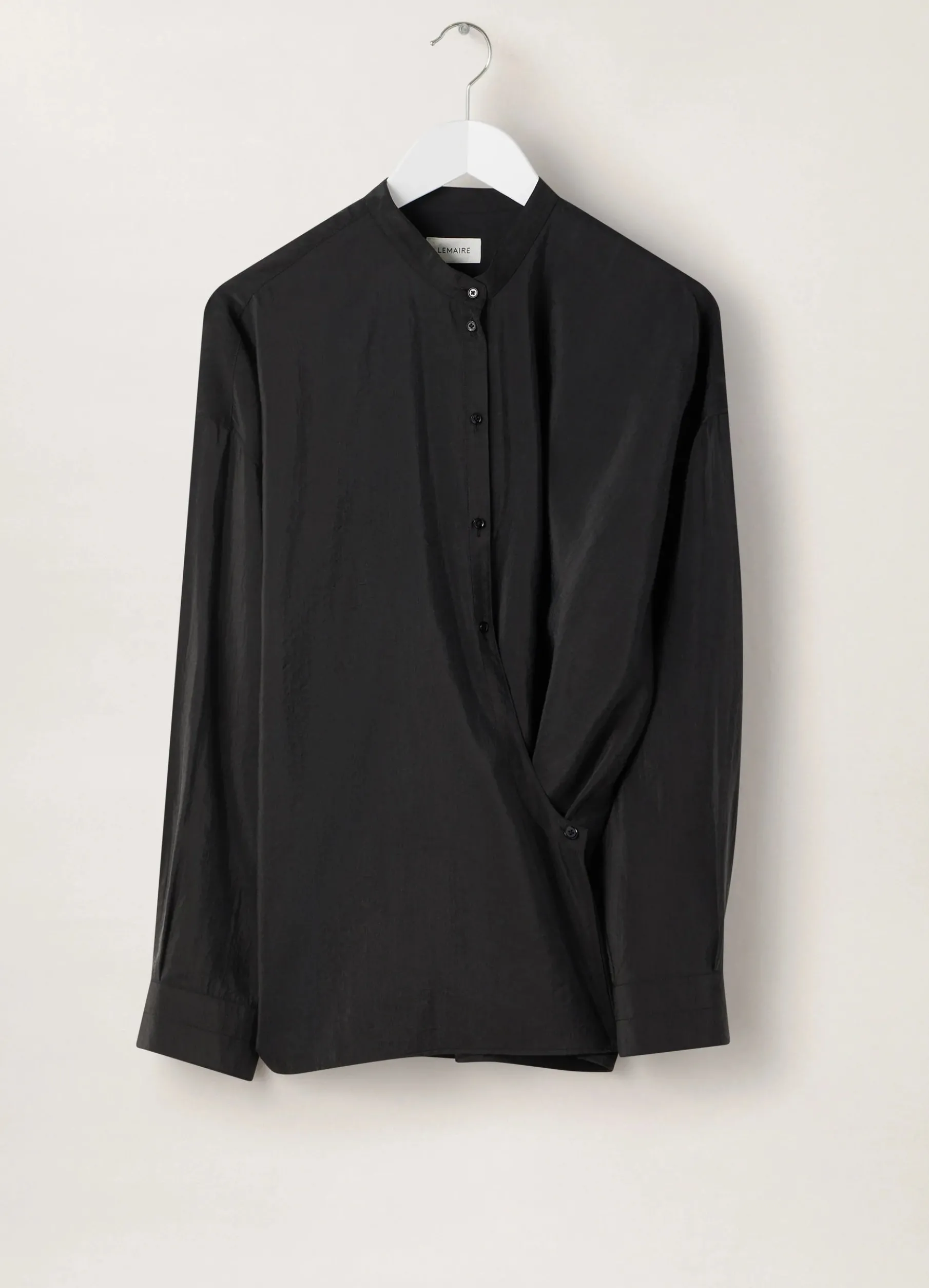 Officer Collar Twisted Shirt