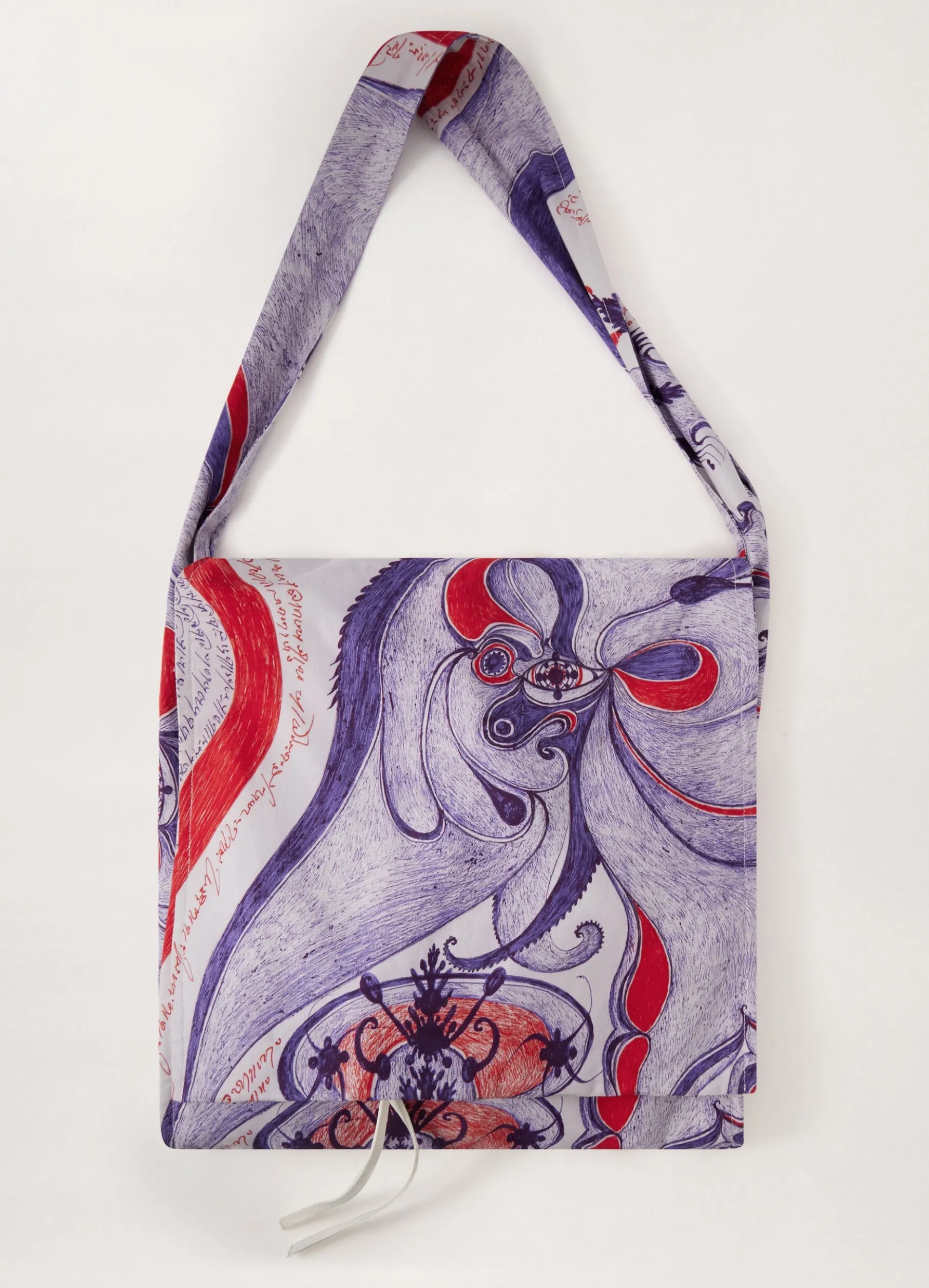 Large Printed Pocket Bag