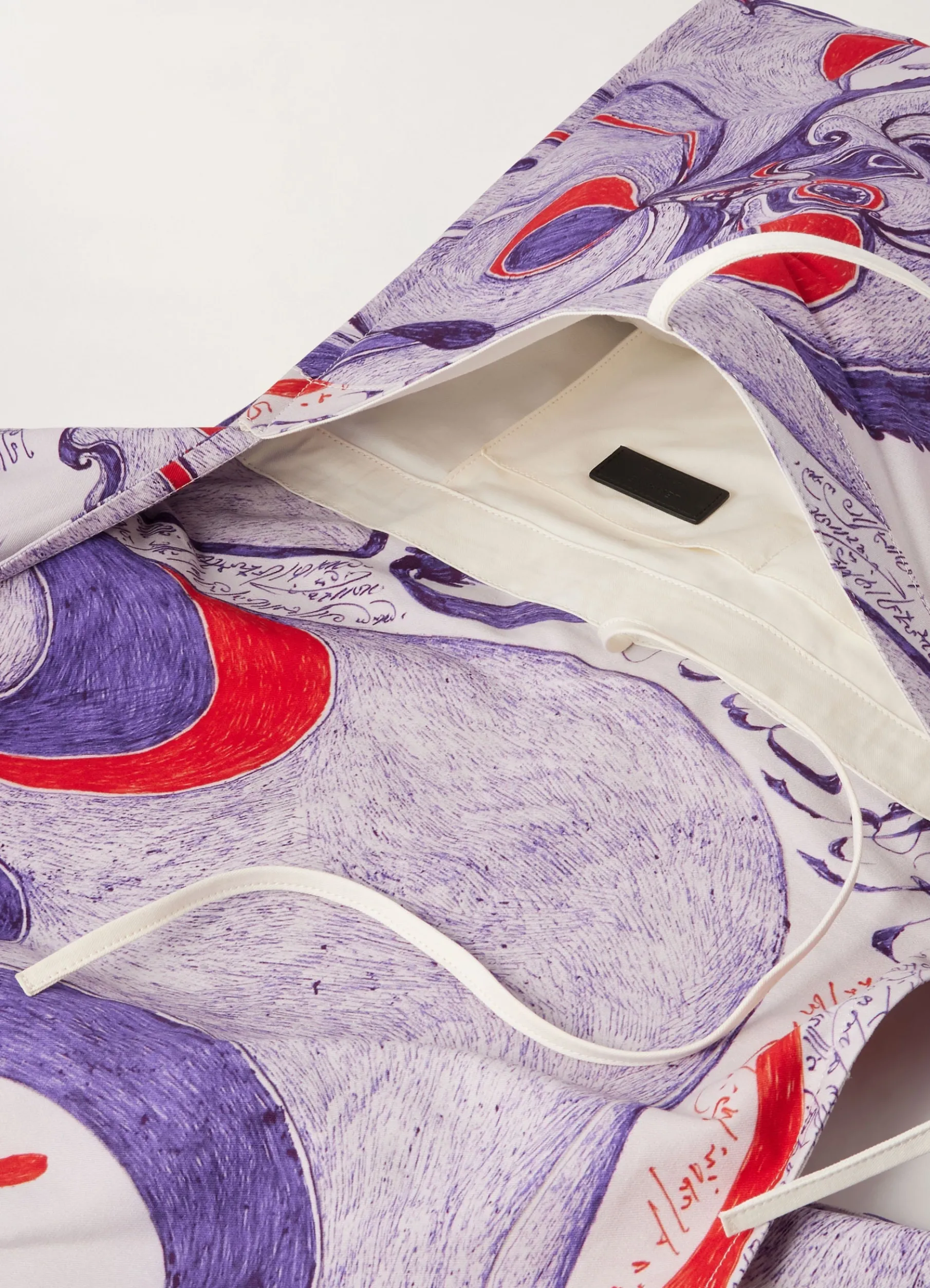 Large Printed Pocket Bag