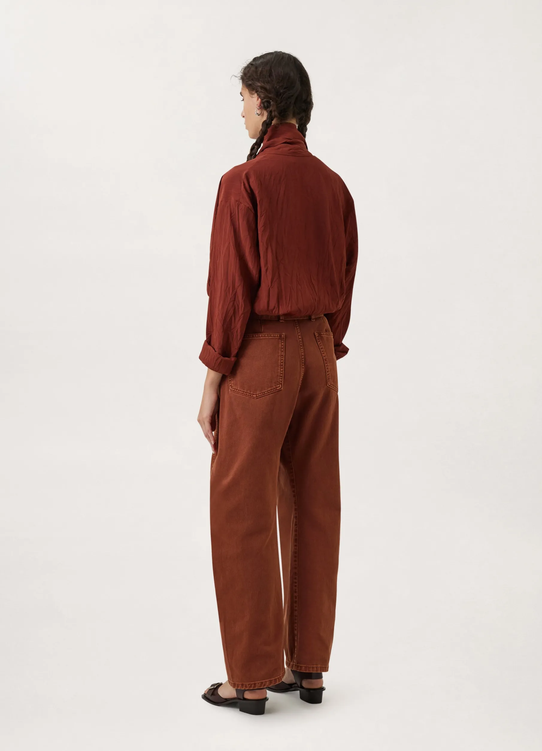 Twisted Belted Pants