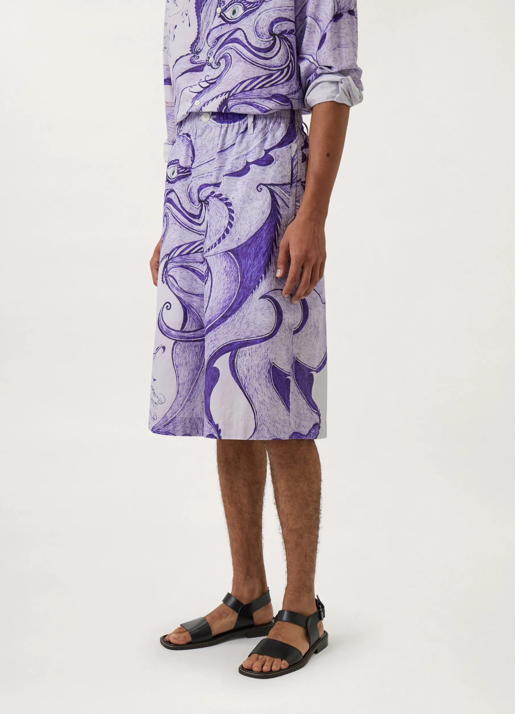 Angkasapura Bermuda Shorts